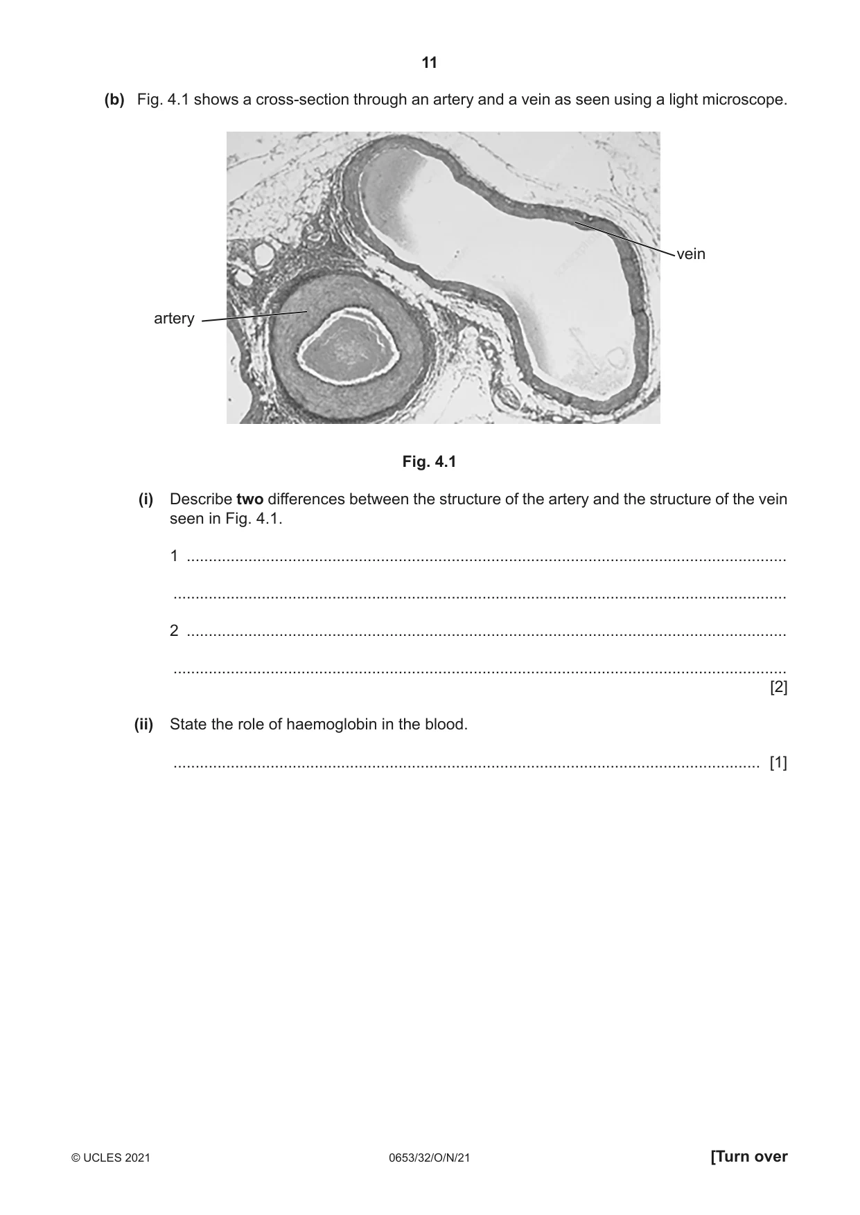 Cambridge IGCSE Science - Combined 0653 2021 Oct/Nov Paper 3 · Variant 2 question paper, page 11 of 24