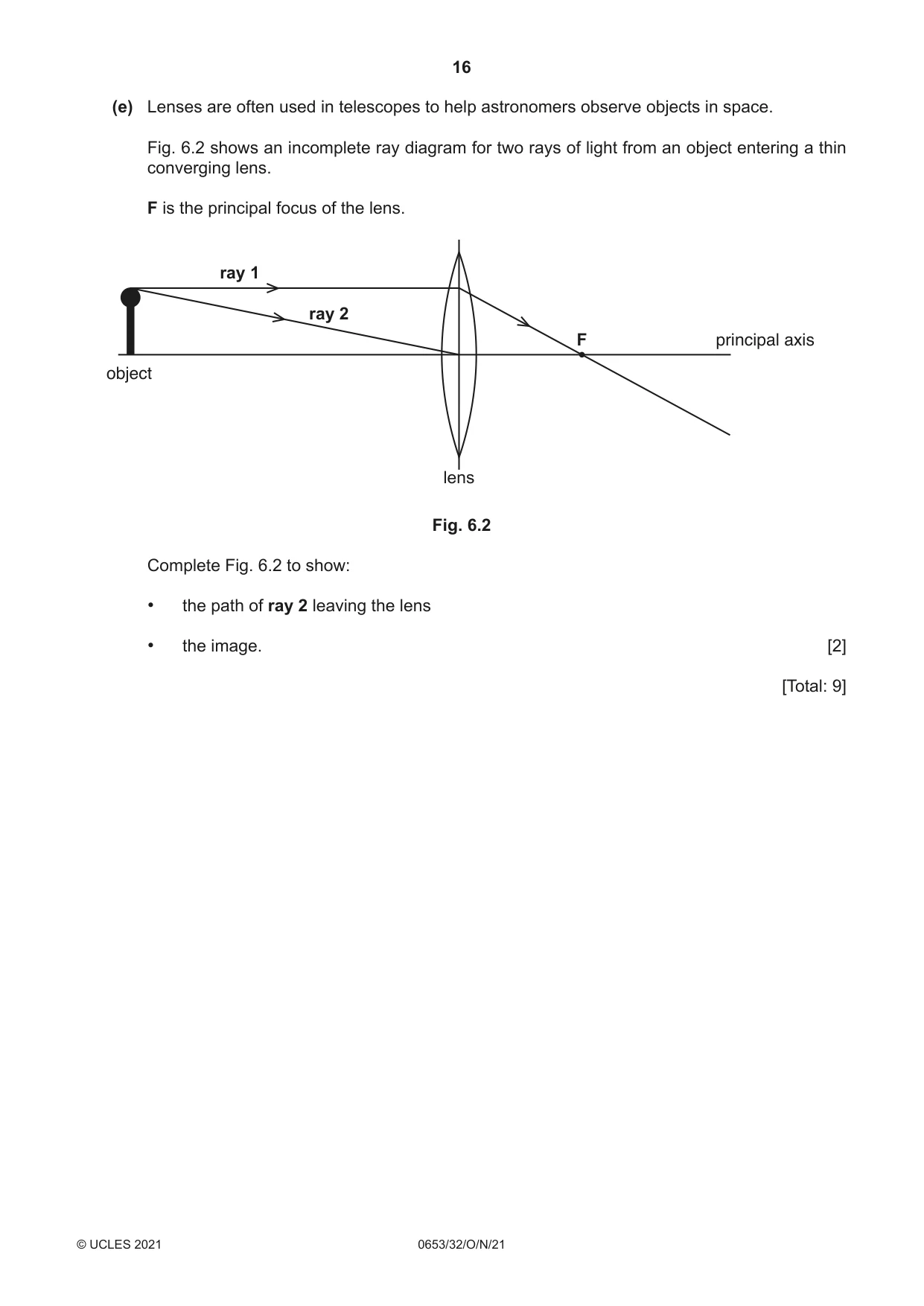 Cambridge IGCSE Science - Combined 0653 2021 Oct/Nov Paper 3 · Variant 2 question paper, page 16 of 24
