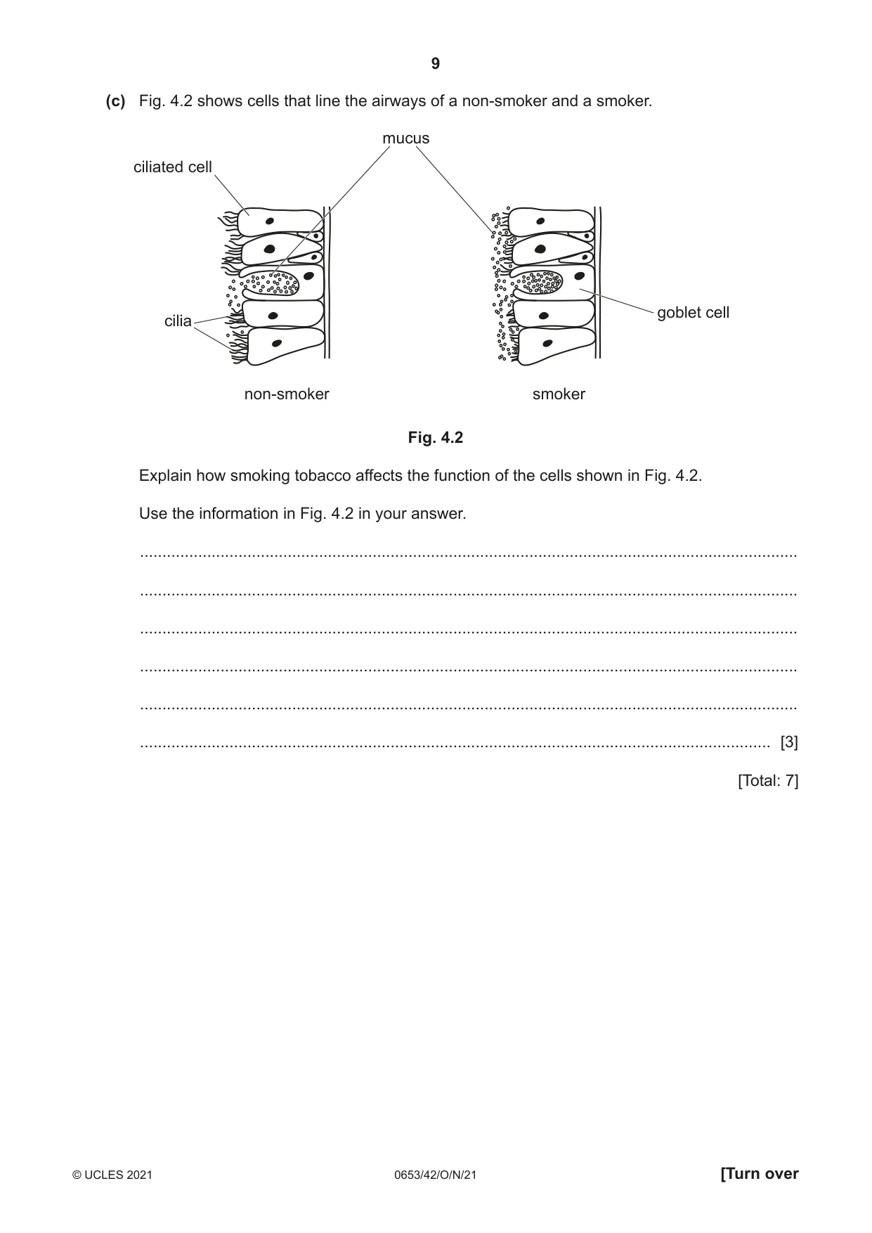 Cambridge IGCSE Science - Combined 0653 2021 Oct/Nov Paper 4 · Variant 2 question paper, page 9 of 24