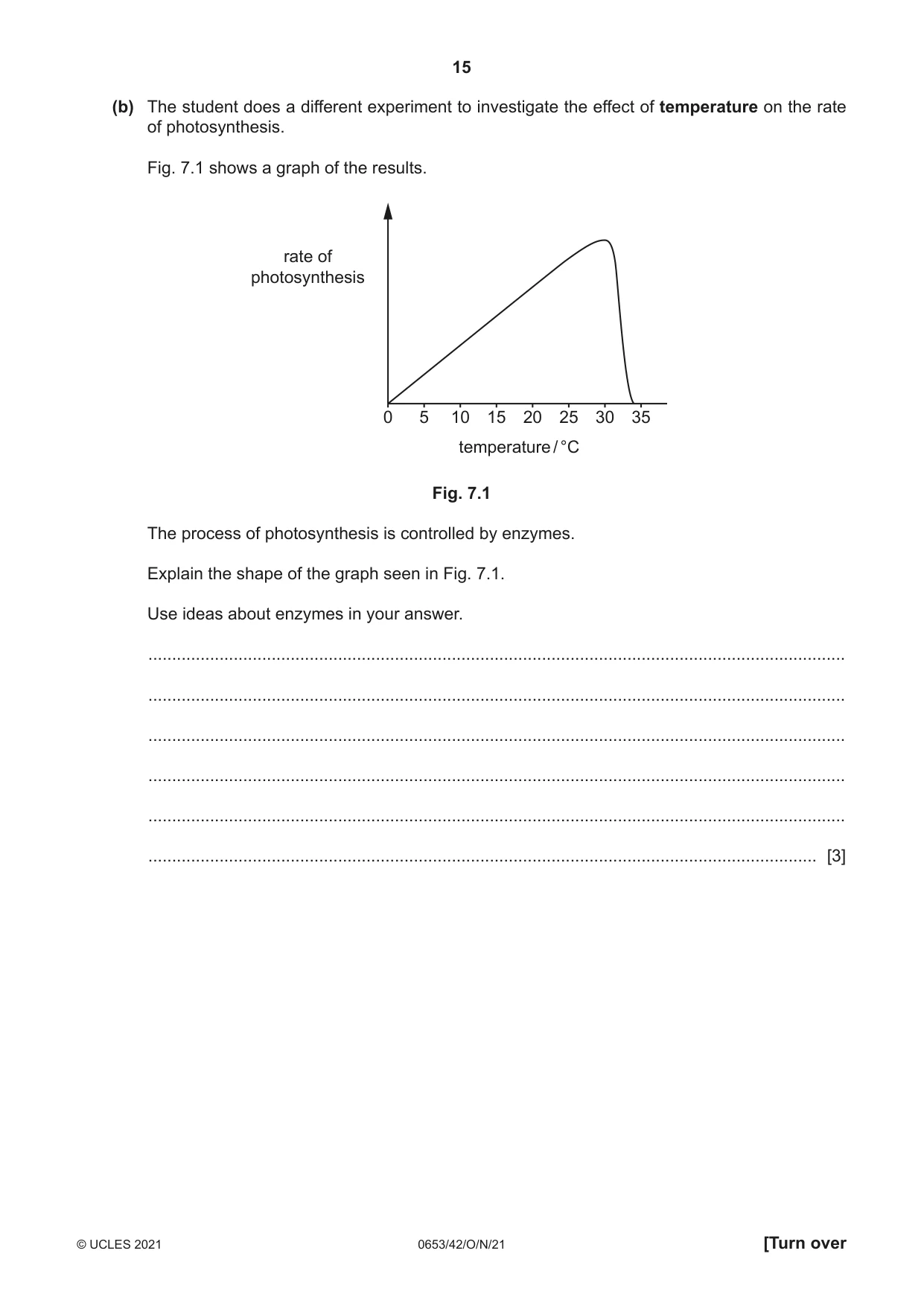 Cambridge IGCSE Science - Combined 0653 2021 Oct/Nov Paper 4 · Variant 2 question paper, page 15 of 24