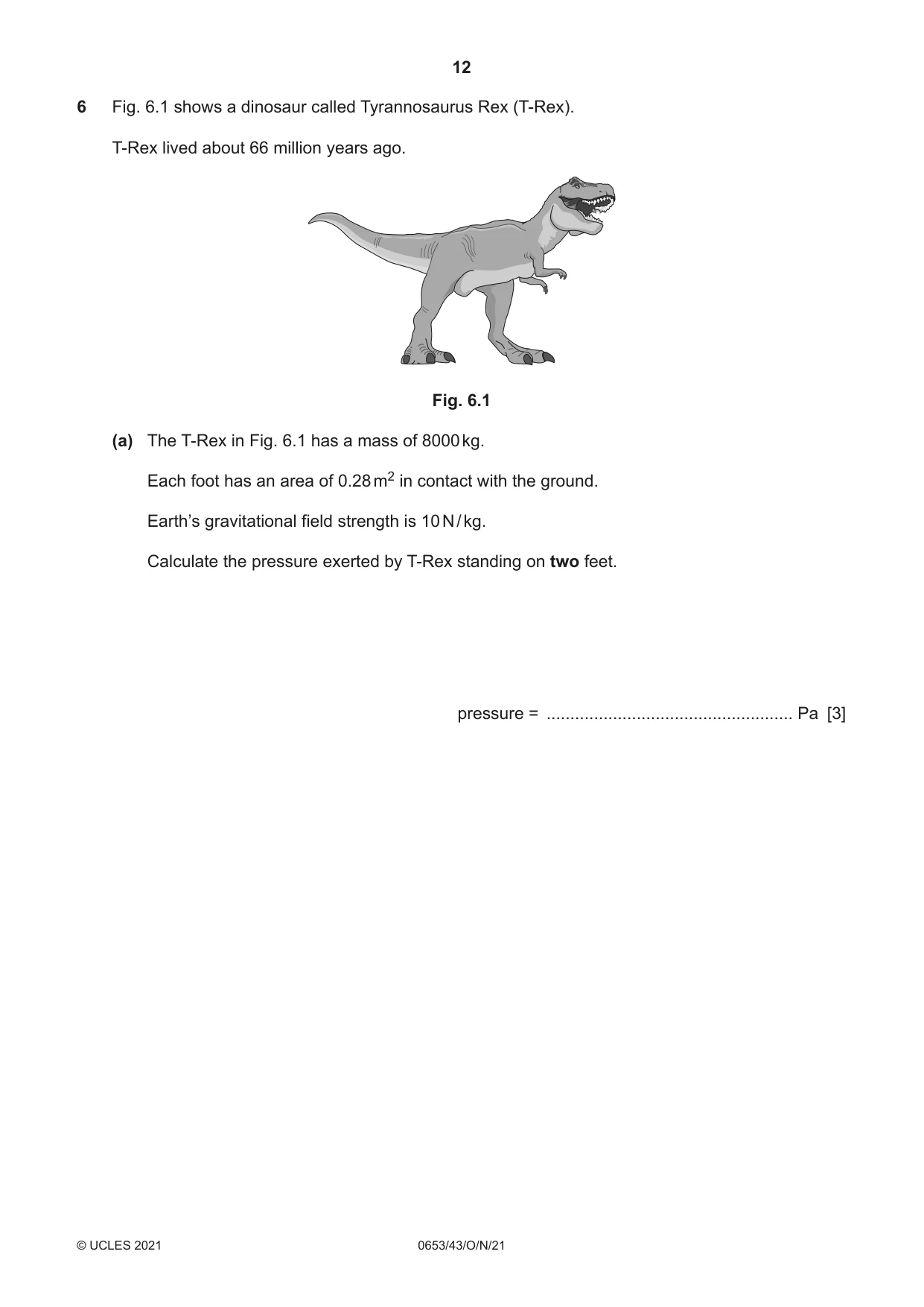 Cambridge IGCSE Science - Combined 0653 2021 Oct/Nov Paper 4 · Variant 3 question paper, page 12 of 24