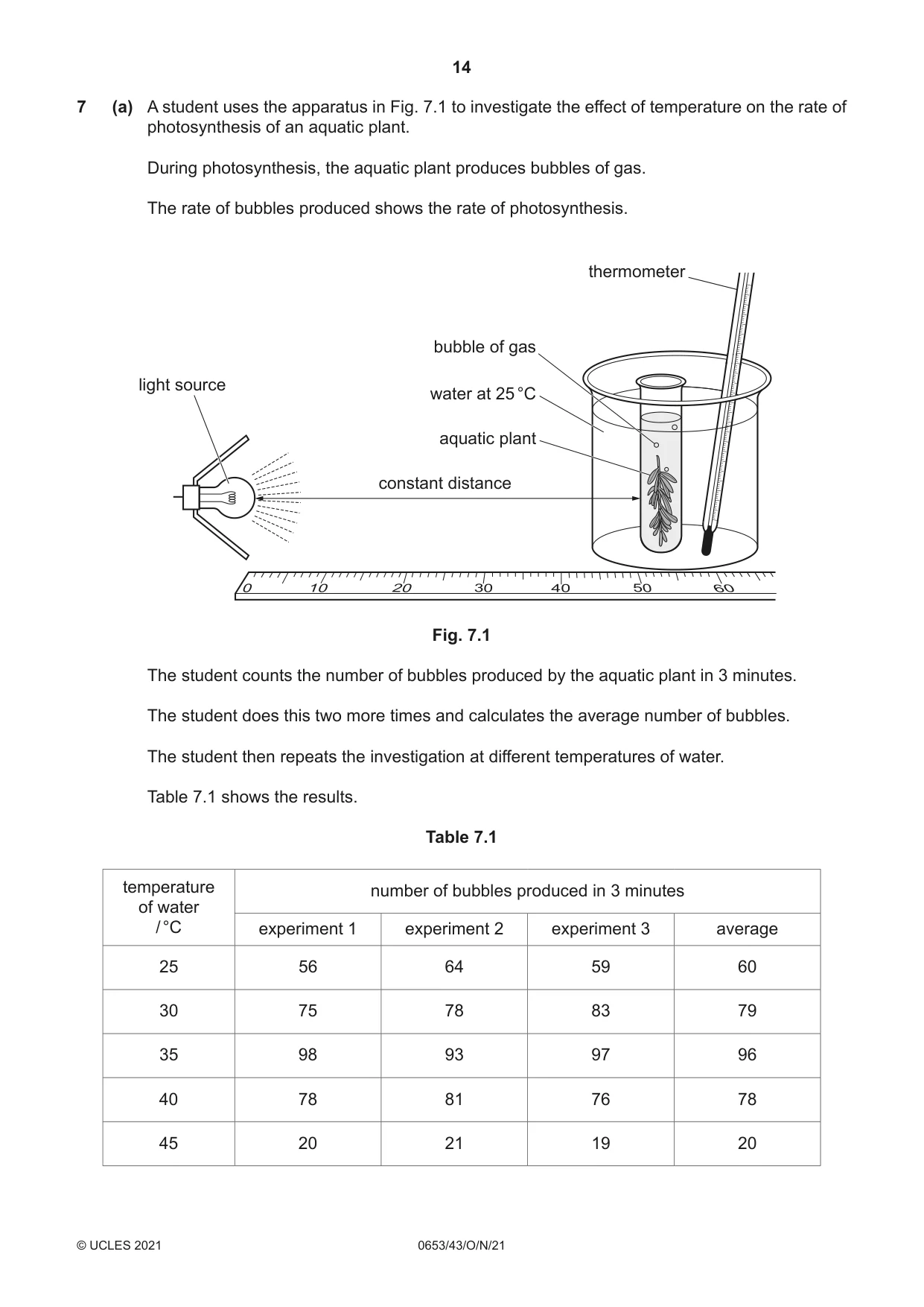 Cambridge IGCSE Science - Combined 0653 2021 Oct/Nov Paper 4 · Variant 3 question paper, page 14 of 24