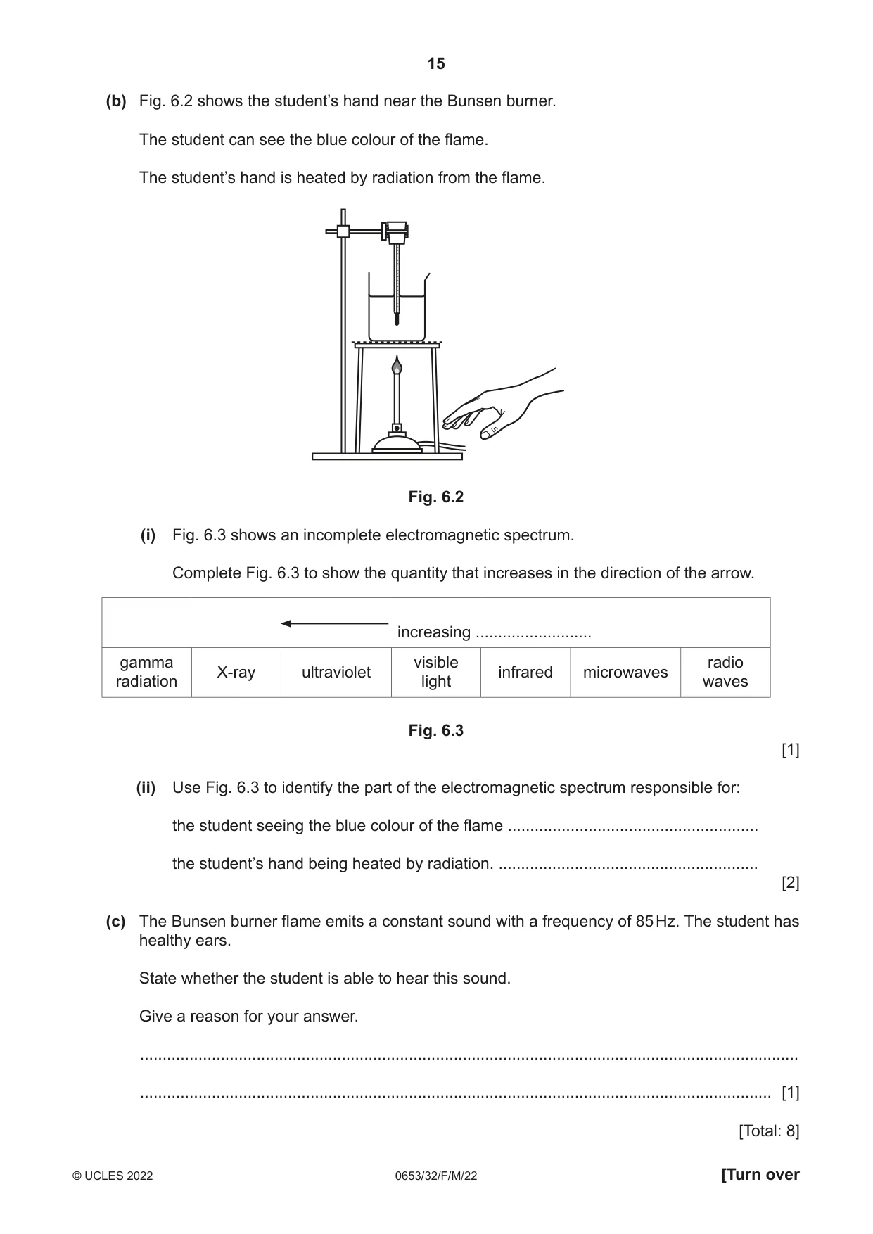 Cambridge IGCSE Science - Combined 0653 2022 Feb/March Paper 3 · Variant 2 question paper, page 15 of 24