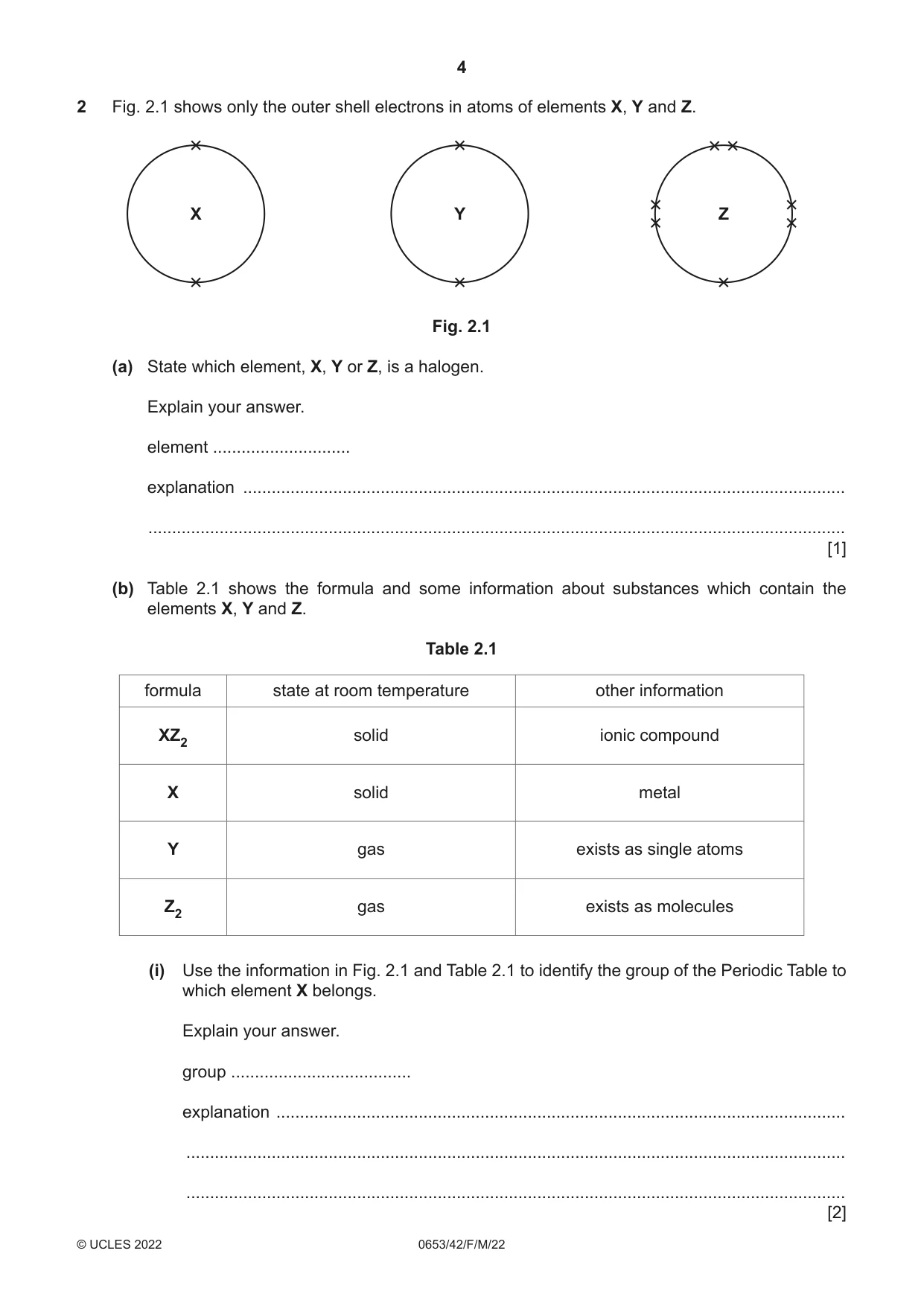 Cambridge IGCSE Science - Combined 0653 2022 Feb/March Paper 4 · Variant 2 question paper, page 4 of 24