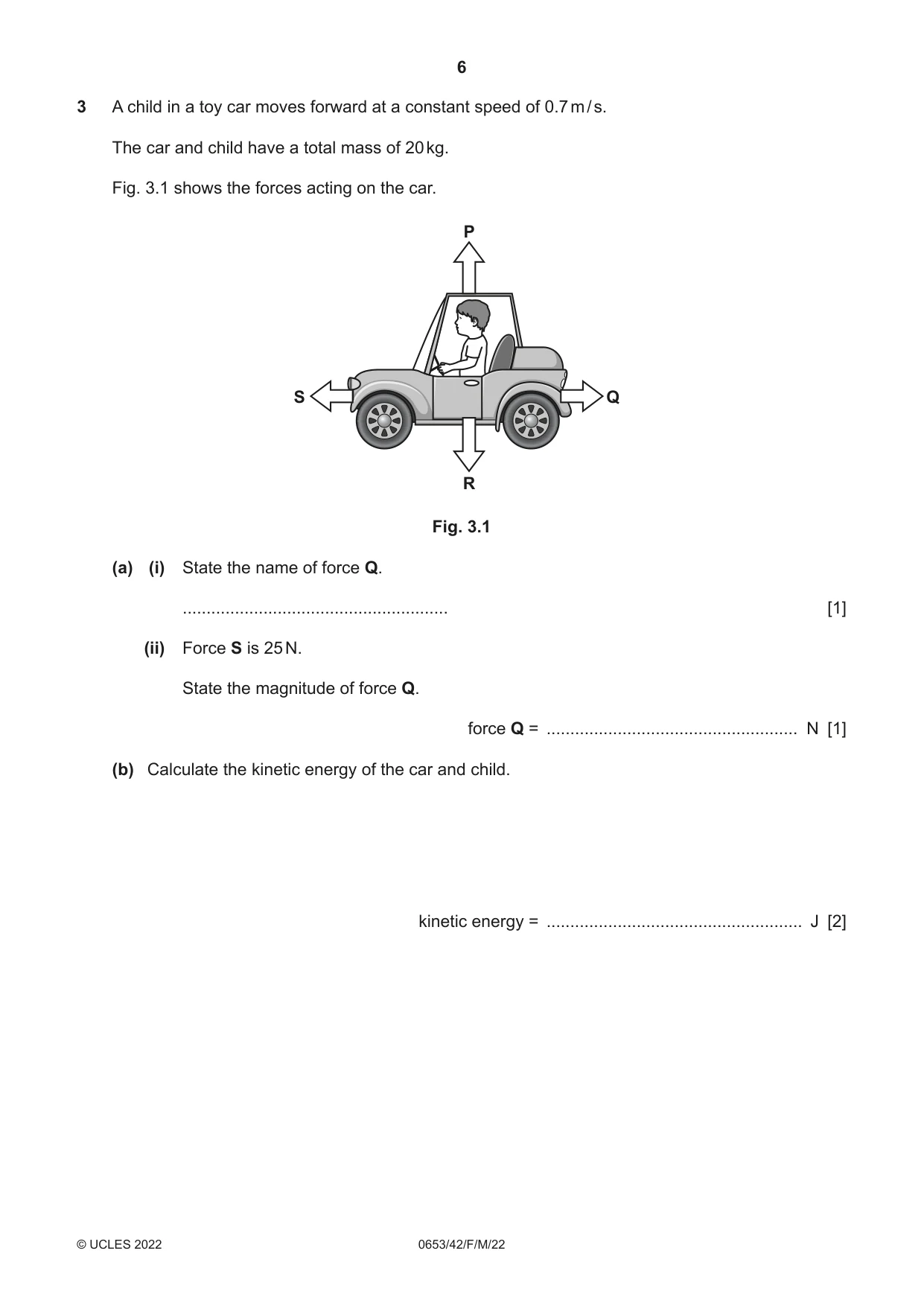Cambridge IGCSE Science - Combined 0653 2022 Feb/March Paper 4 · Variant 2 question paper, page 6 of 24