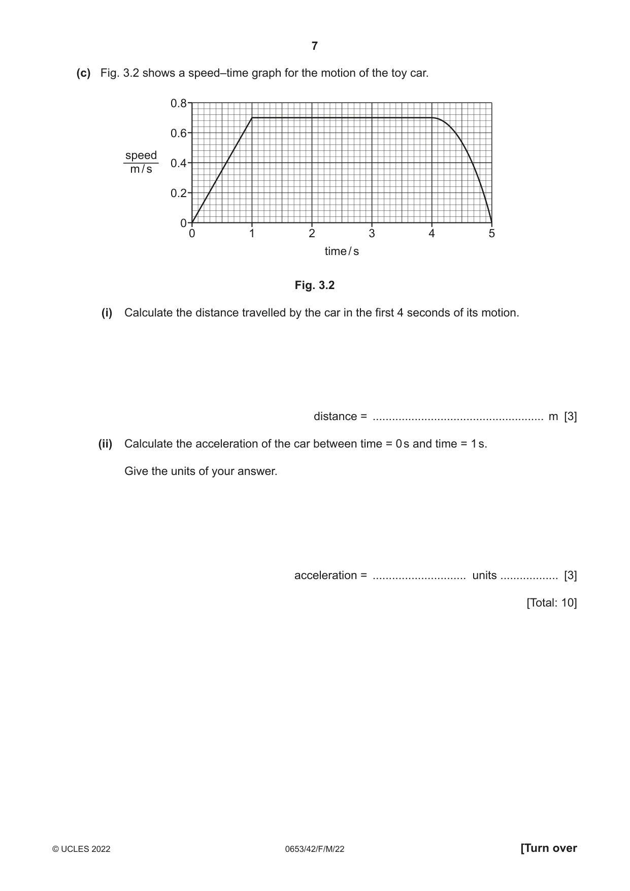Cambridge IGCSE Science - Combined 0653 2022 Feb/March Paper 4 · Variant 2 question paper, page 7 of 24