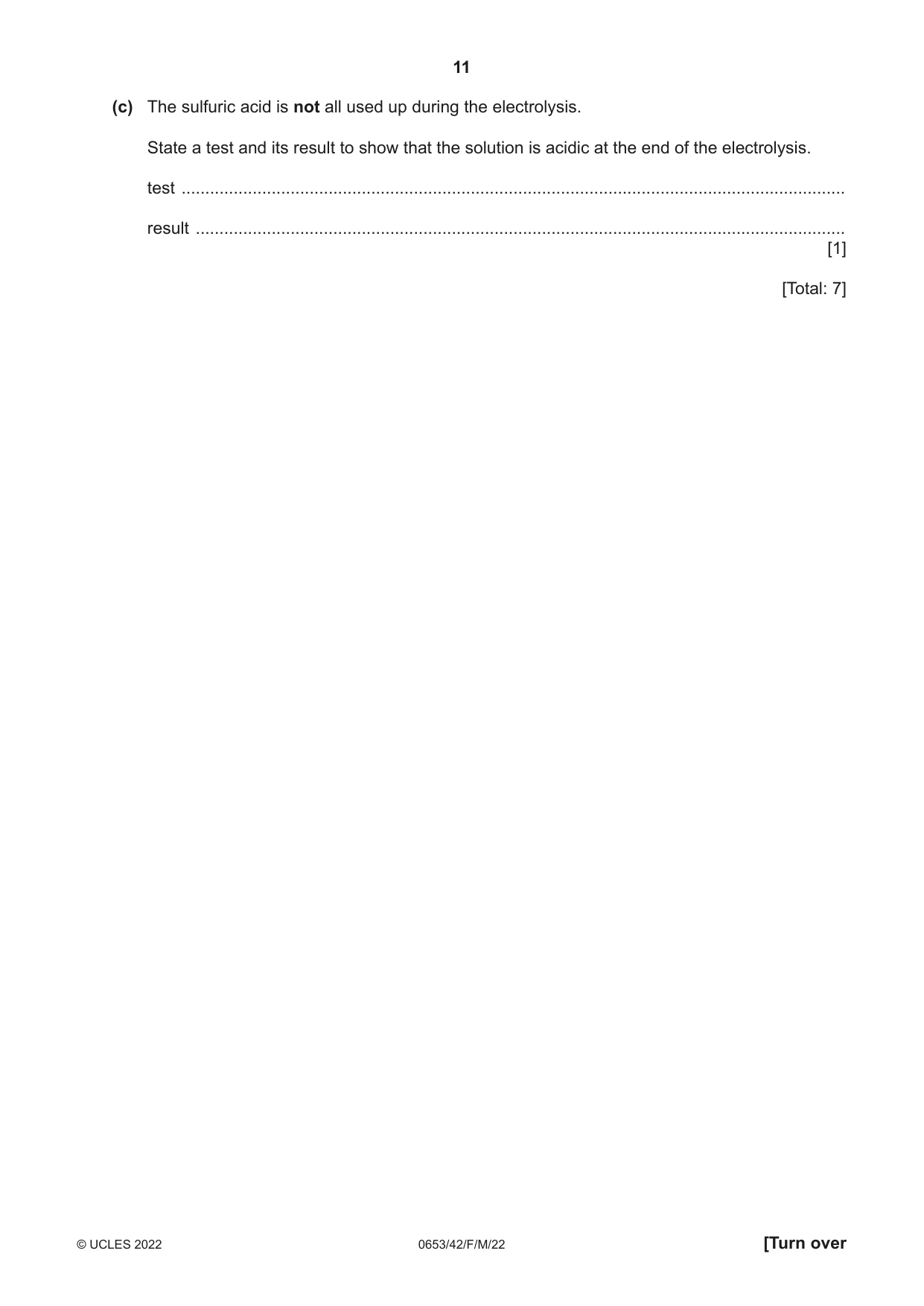Cambridge IGCSE Science - Combined 0653 2022 Feb/March Paper 4 · Variant 2 question paper, page 11 of 24