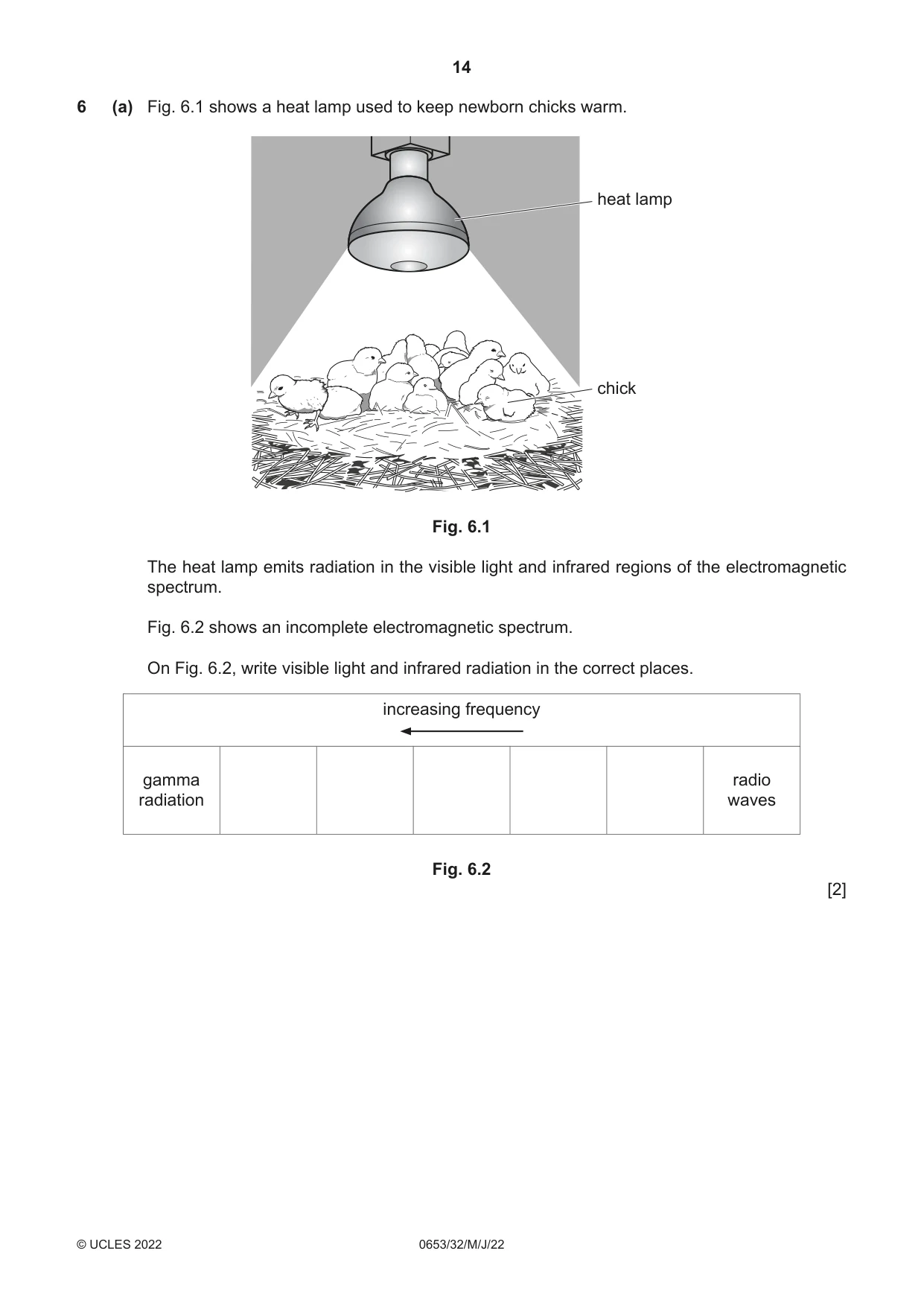 Cambridge IGCSE Science - Combined 0653 2022 May/June Paper 3 · Variant 2 question paper, page 14 of 24