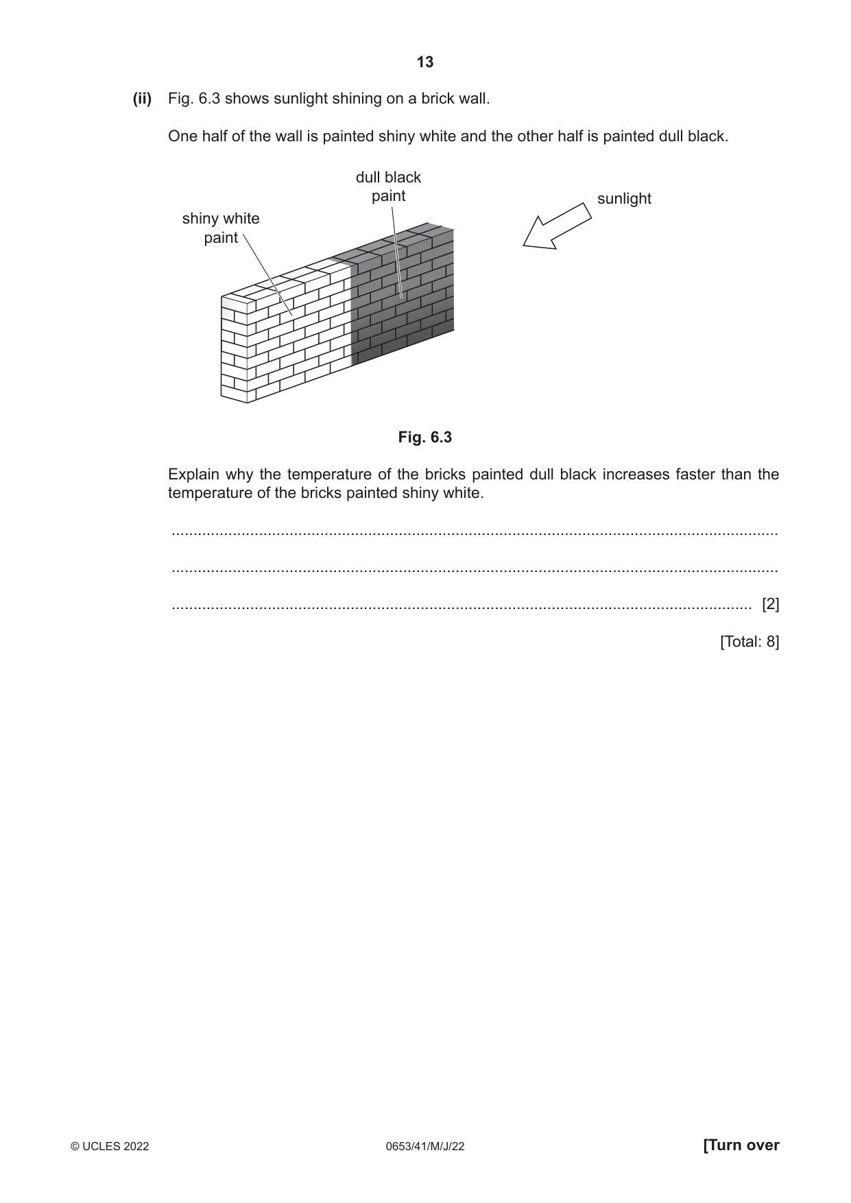 Cambridge IGCSE Science - Combined 0653 2022 May/June Paper 4 · Variant 1 question paper, page 13 of 20
