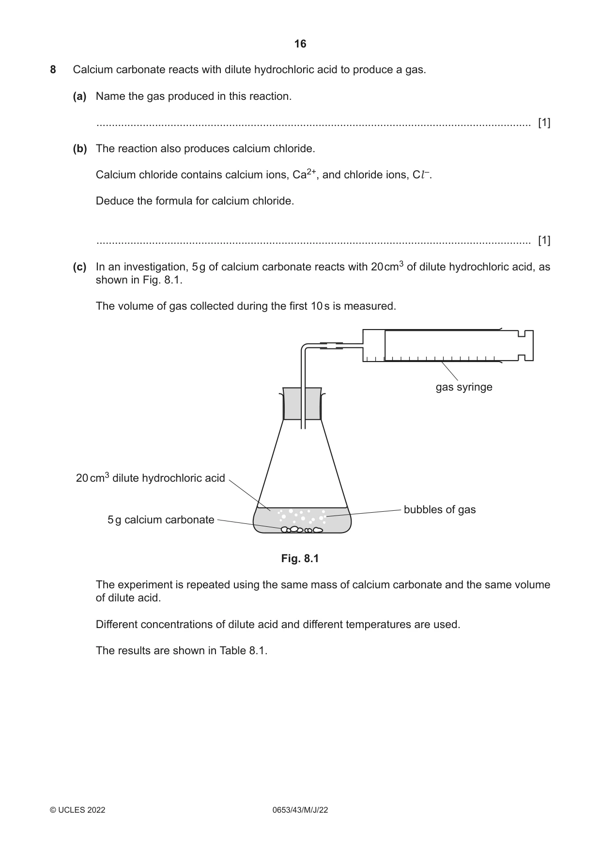 Cambridge IGCSE Science - Combined 0653 2022 May/June Paper 4 · Variant 3 question paper, page 16 of 24