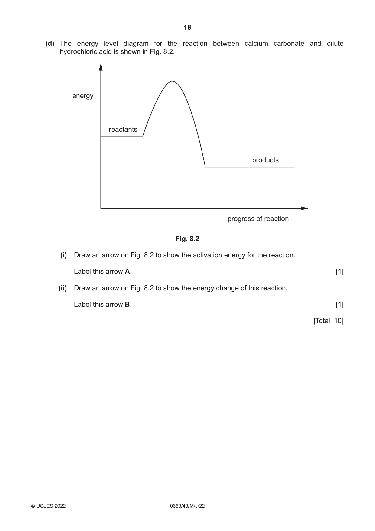 Cambridge IGCSE Science - Combined 0653 2022 May/June Paper 4 · Variant 3 question paper, page 18 of 24