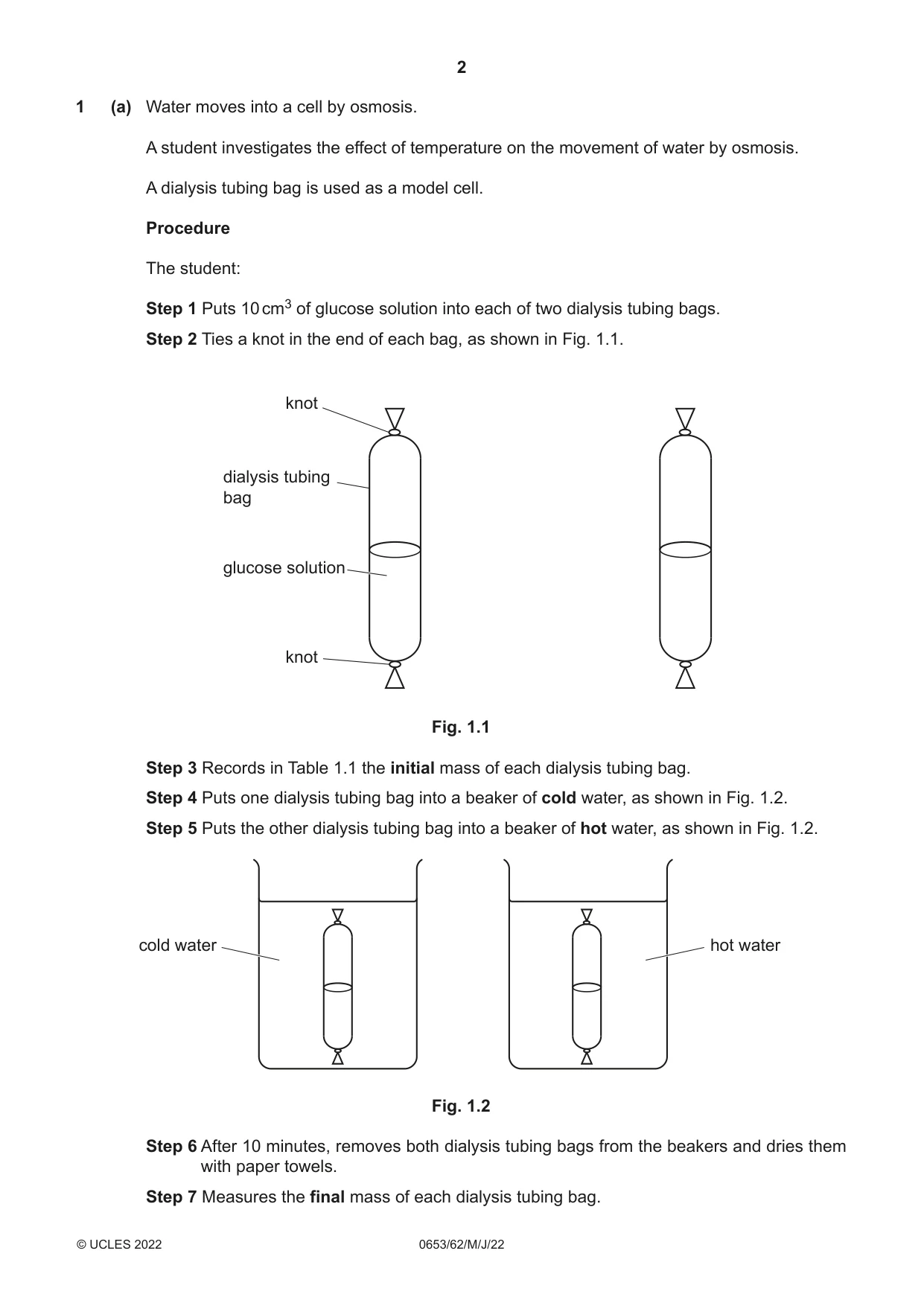 Cambridge IGCSE Science - Combined 0653 2022 May/June Paper 6 · Variant 2 question paper, page 2 of 16