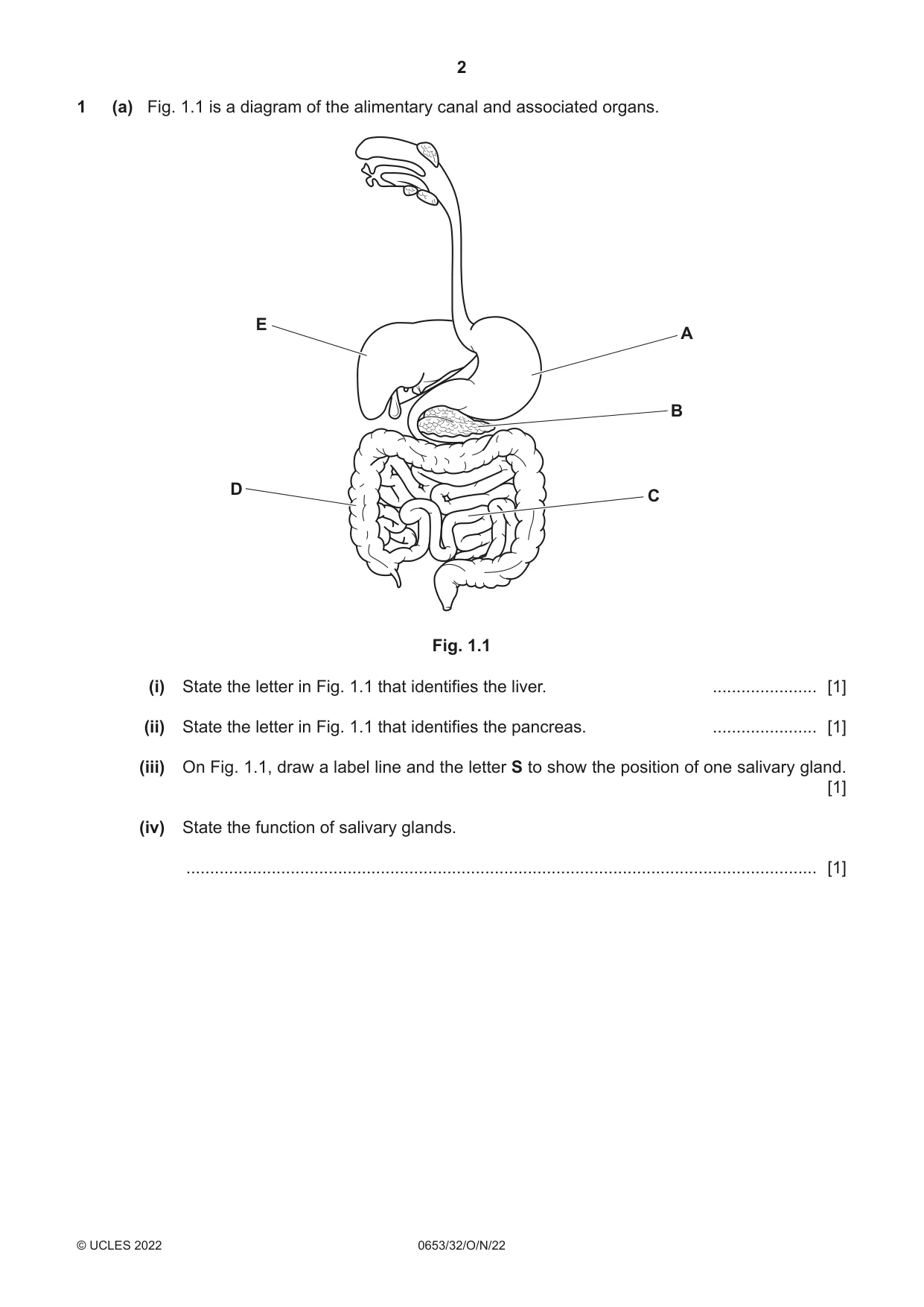 Cambridge IGCSE Science - Combined 0653 2022 Oct/Nov Paper 3 · Variant 2 question paper, page 2 of 24