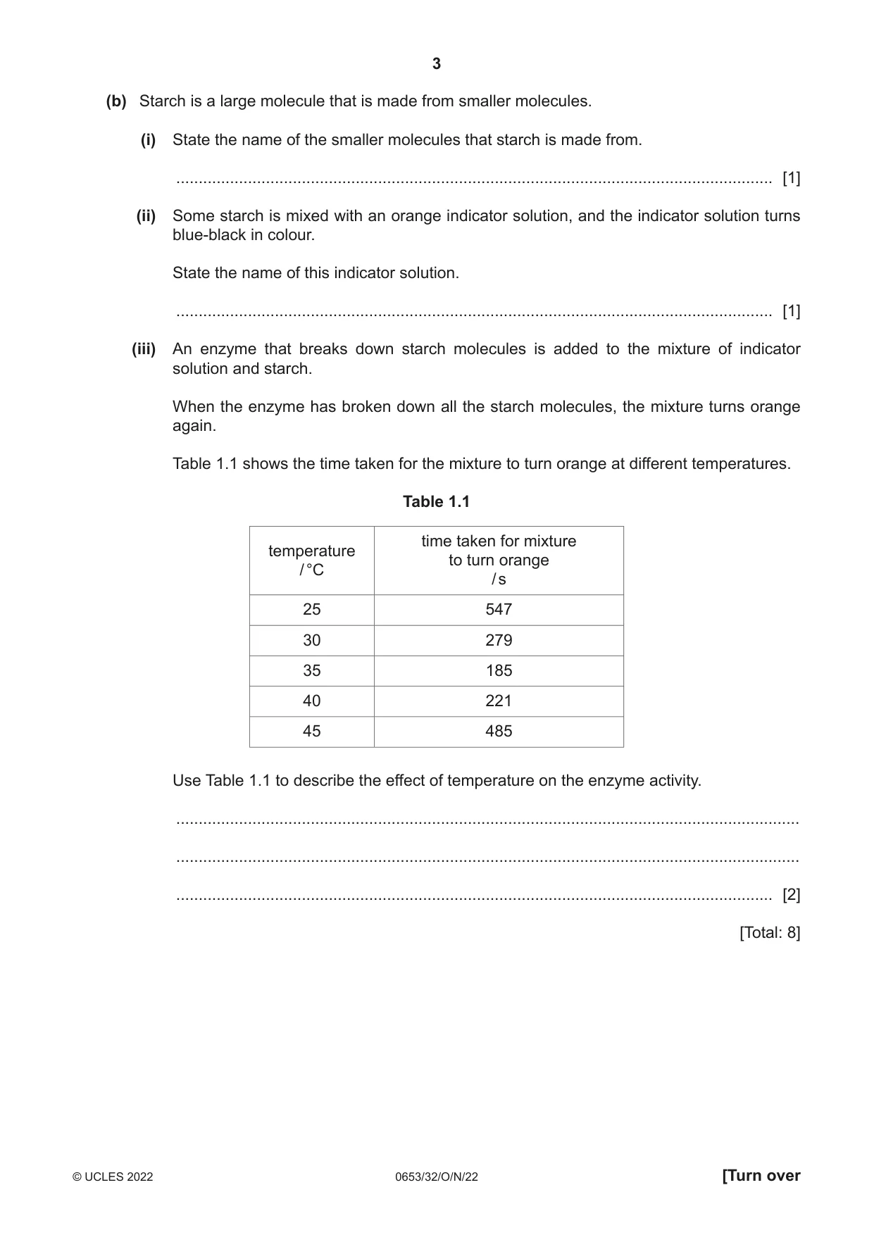 Cambridge IGCSE Science - Combined 0653 2022 Oct/Nov Paper 3 · Variant 2 question paper, page 3 of 24