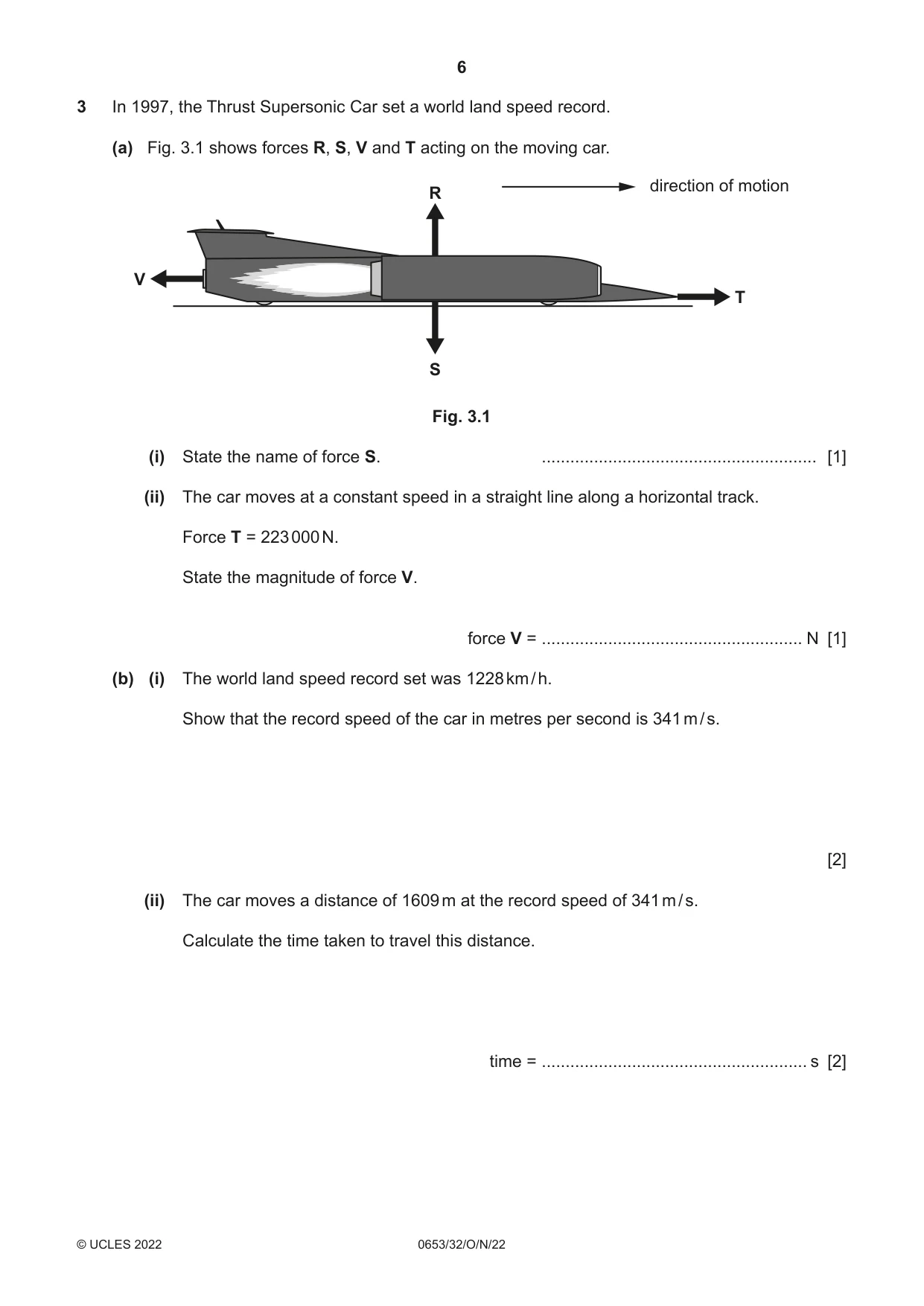 Cambridge IGCSE Science - Combined 0653 2022 Oct/Nov Paper 3 · Variant 2 question paper, page 6 of 24