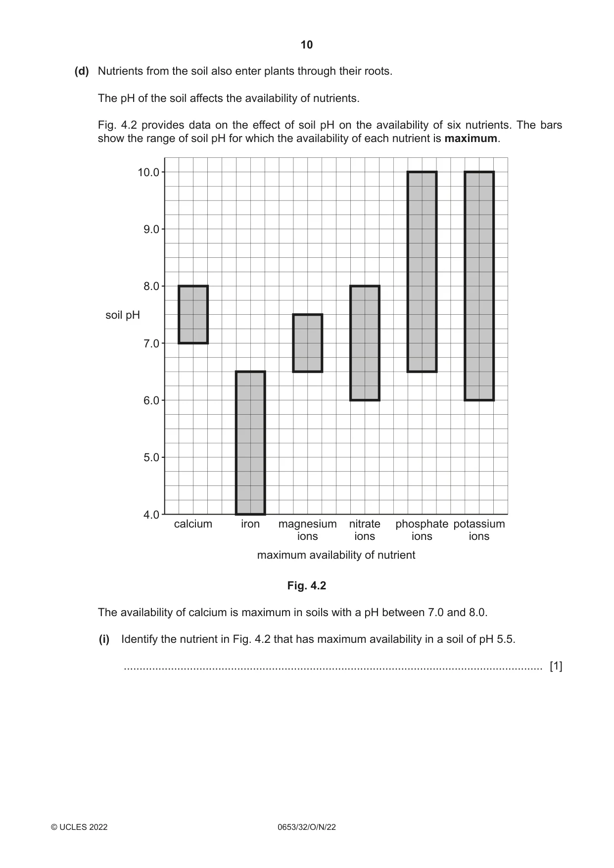 Cambridge IGCSE Science - Combined 0653 2022 Oct/Nov Paper 3 · Variant 2 question paper, page 10 of 24