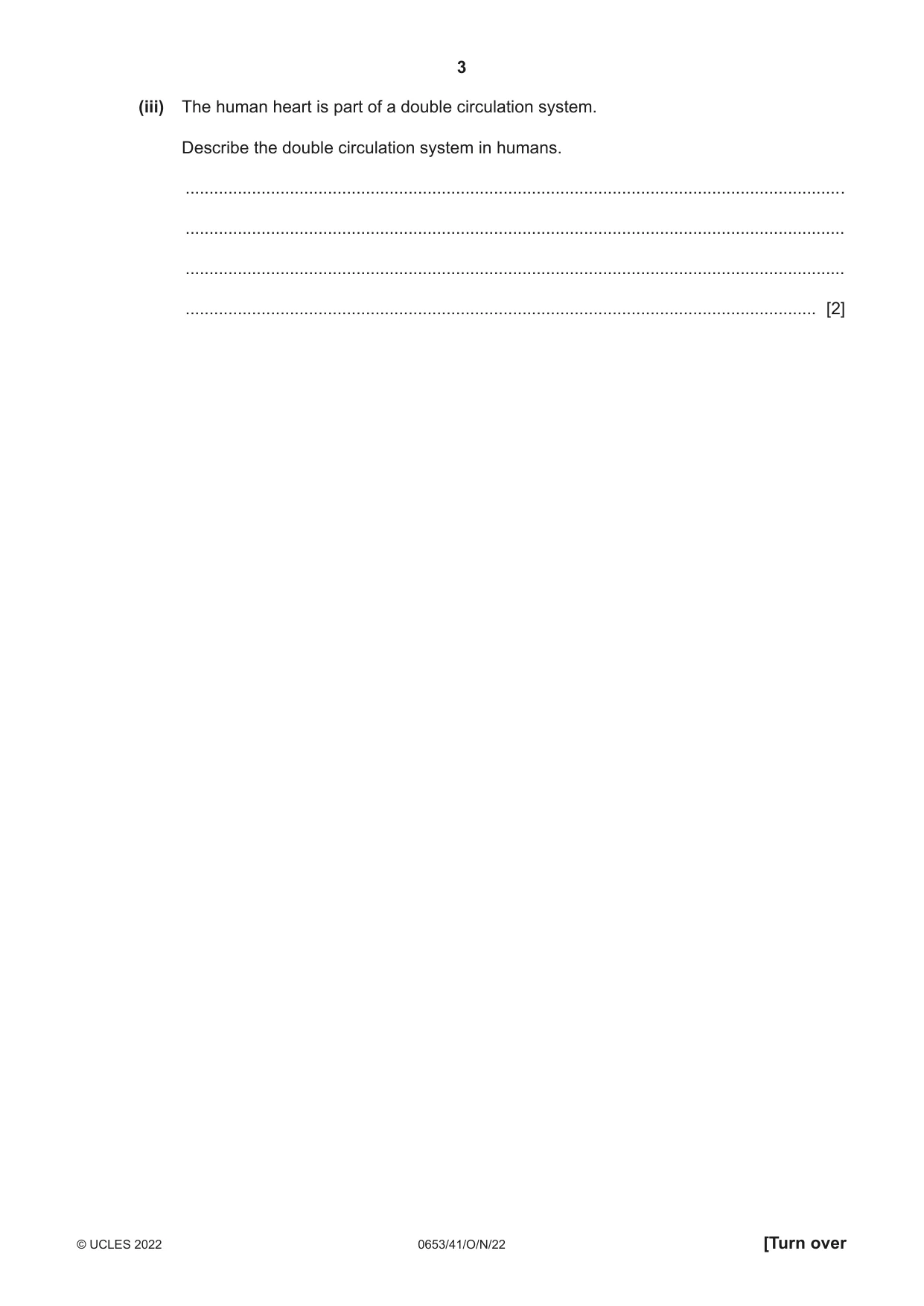 Cambridge IGCSE Science - Combined 0653 2022 Oct/Nov Paper 4 · Variant 1 question paper, page 3 of 24