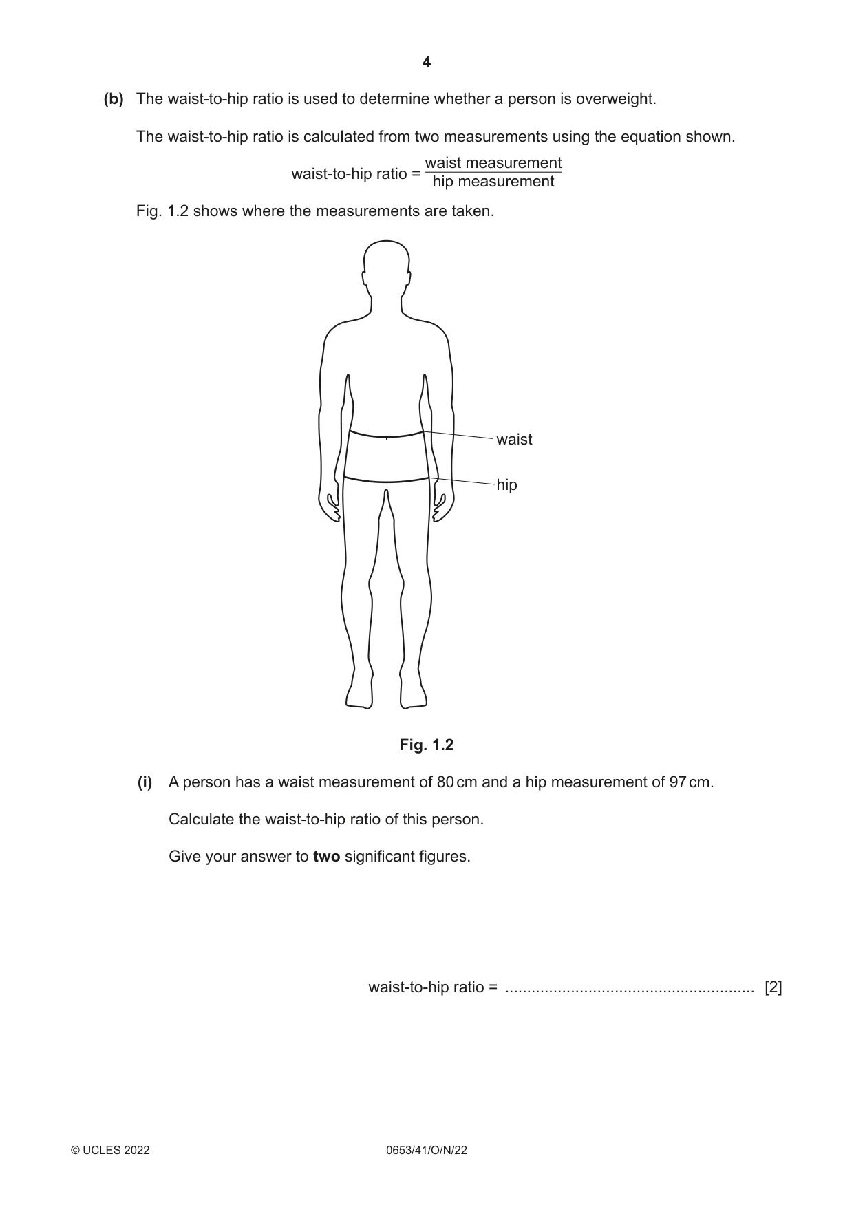 Cambridge IGCSE Science - Combined 0653 2022 Oct/Nov Paper 4 · Variant 1 question paper, page 4 of 24