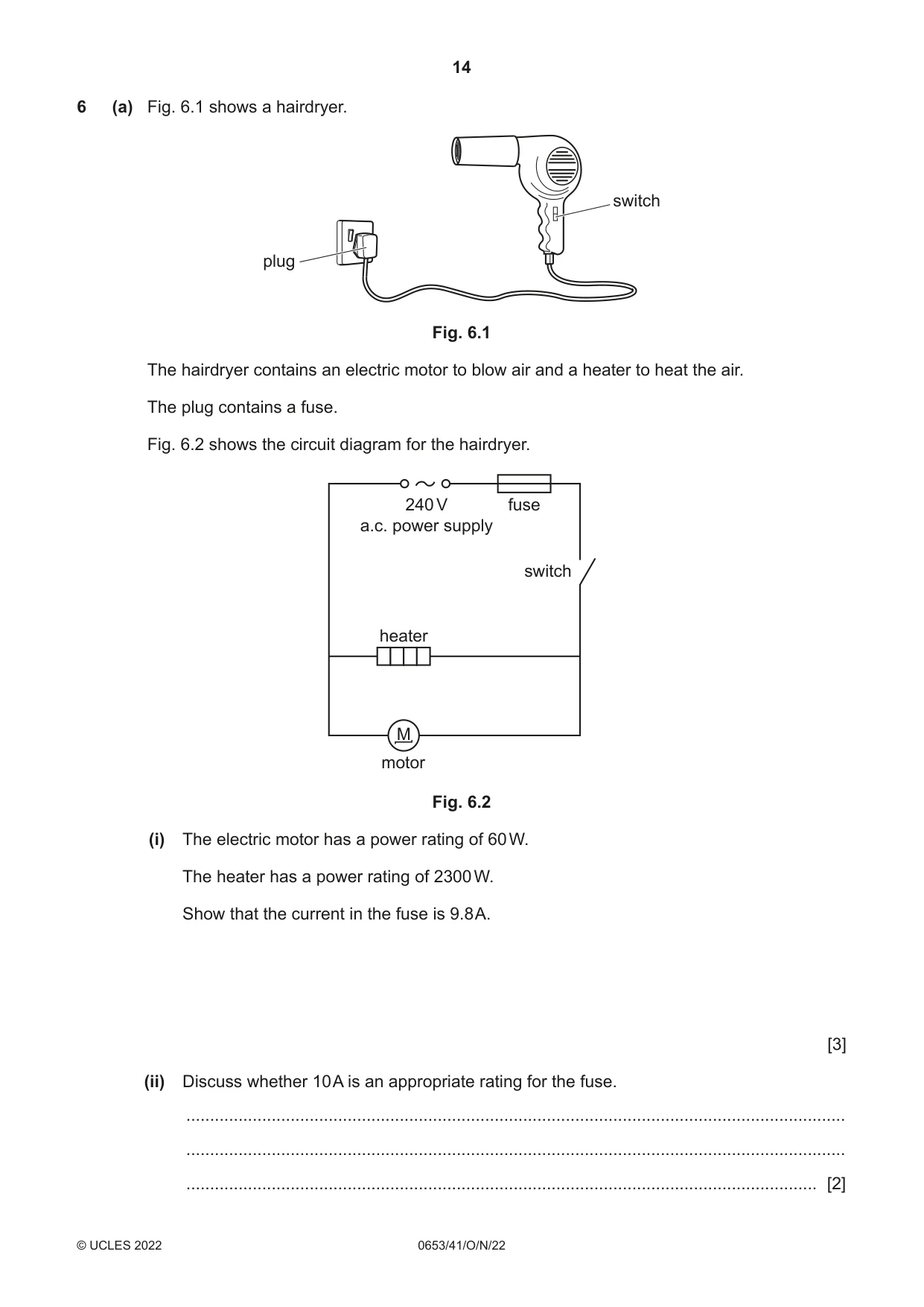 Cambridge IGCSE Science - Combined 0653 2022 Oct/Nov Paper 4 · Variant 1 question paper, page 14 of 24