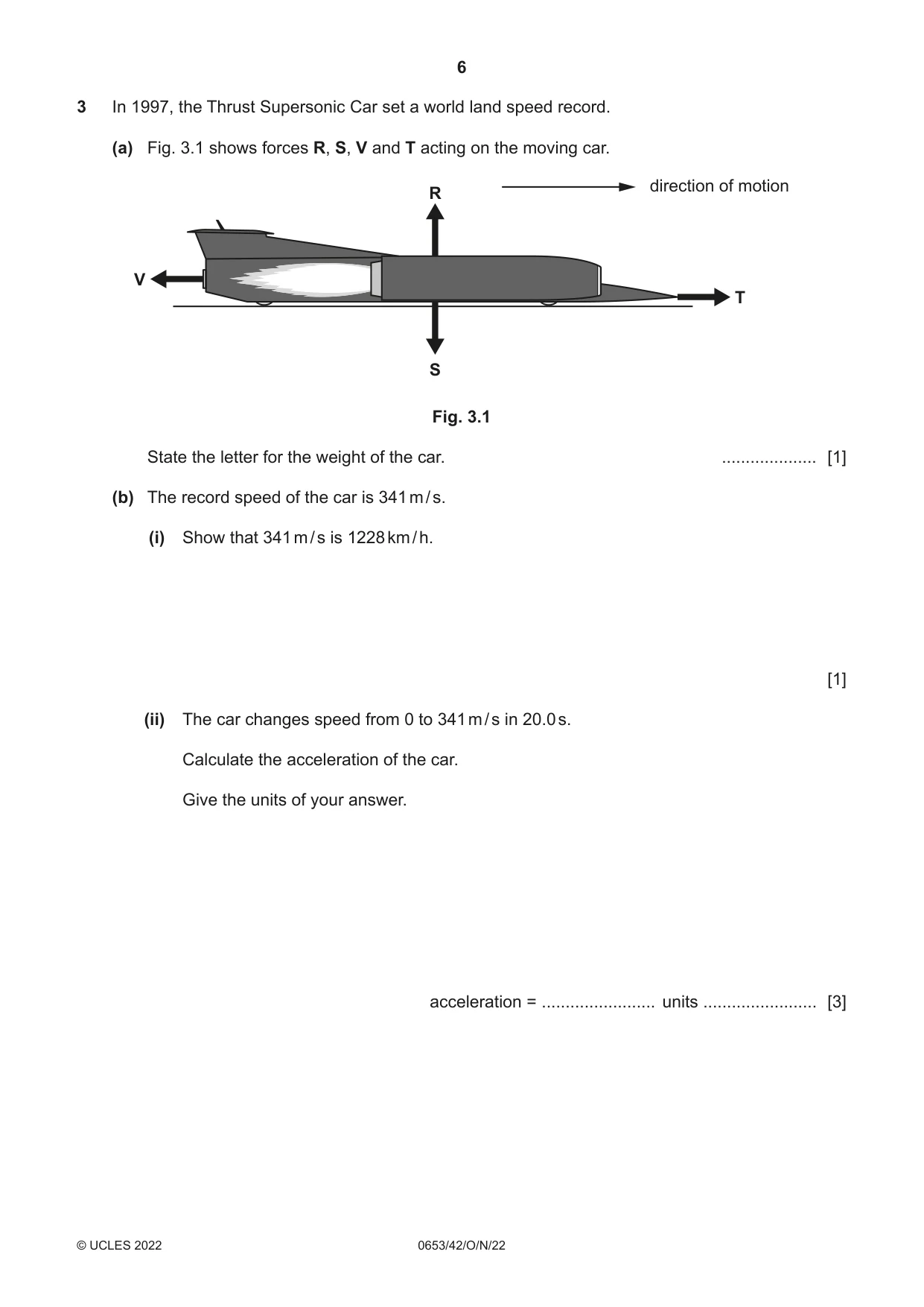 Cambridge IGCSE Science - Combined 0653 2022 Oct/Nov Paper 4 · Variant 2 question paper, page 6 of 20