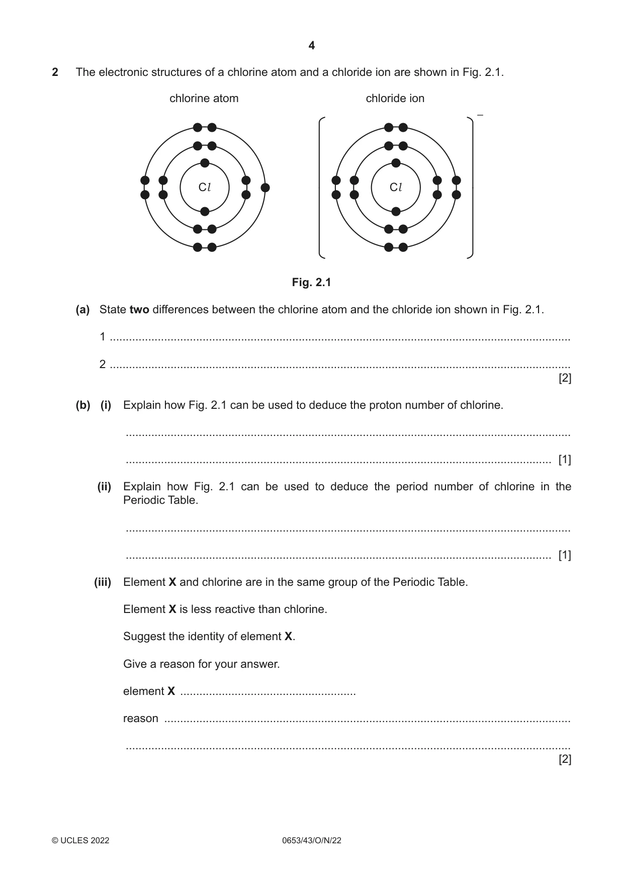 Cambridge IGCSE Science - Combined 0653 2022 Oct/Nov Paper 4 · Variant 3 question paper, page 4 of 20