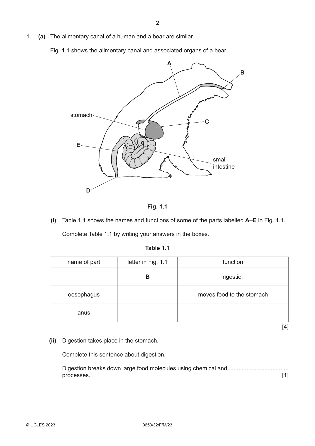 Cambridge IGCSE Science - Combined 0653 2023 Feb/March Paper 3 · Variant 2 question paper, page 2 of 20