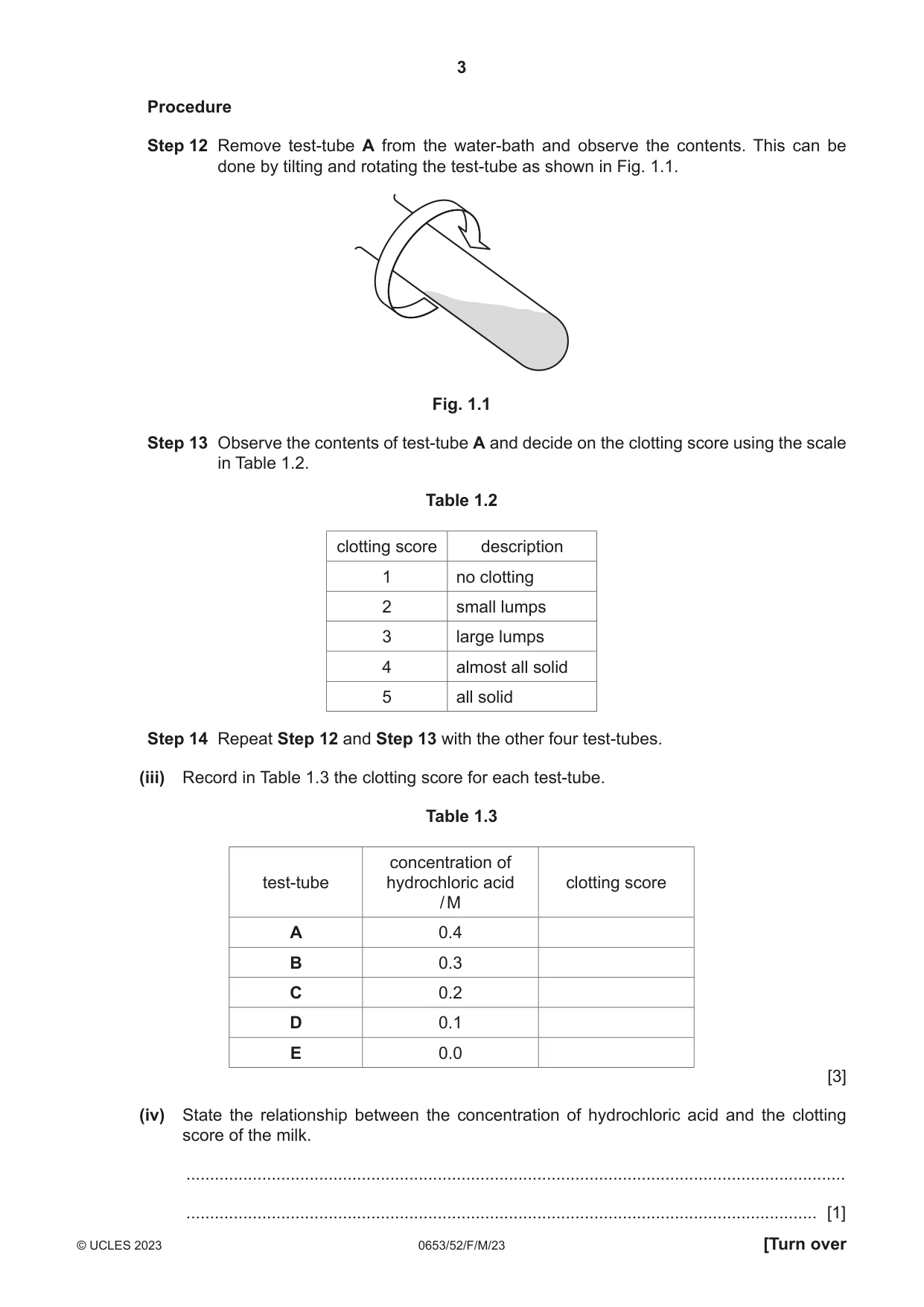 Cambridge IGCSE Science - Combined 0653 2023 Feb/March Paper 5 · Variant 2 question paper, page 3 of 16