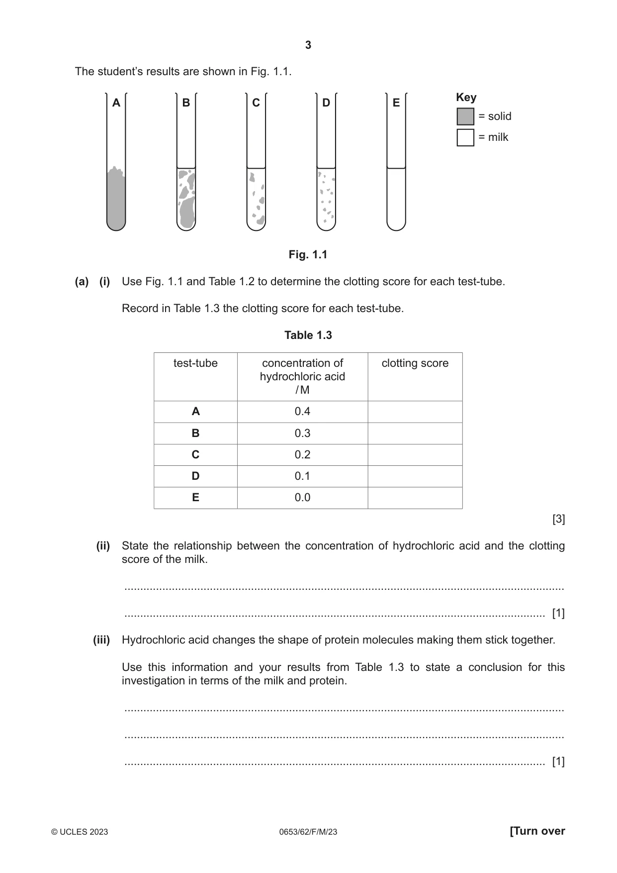 Cambridge IGCSE Science - Combined 0653 2023 Feb/March Paper 6 · Variant 2 question paper, page 3 of 16