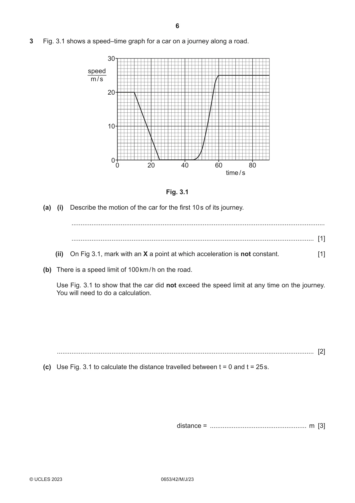 Cambridge IGCSE Science - Combined 0653 2023 May/June Paper 4 · Variant 2 question paper, page 6 of 24