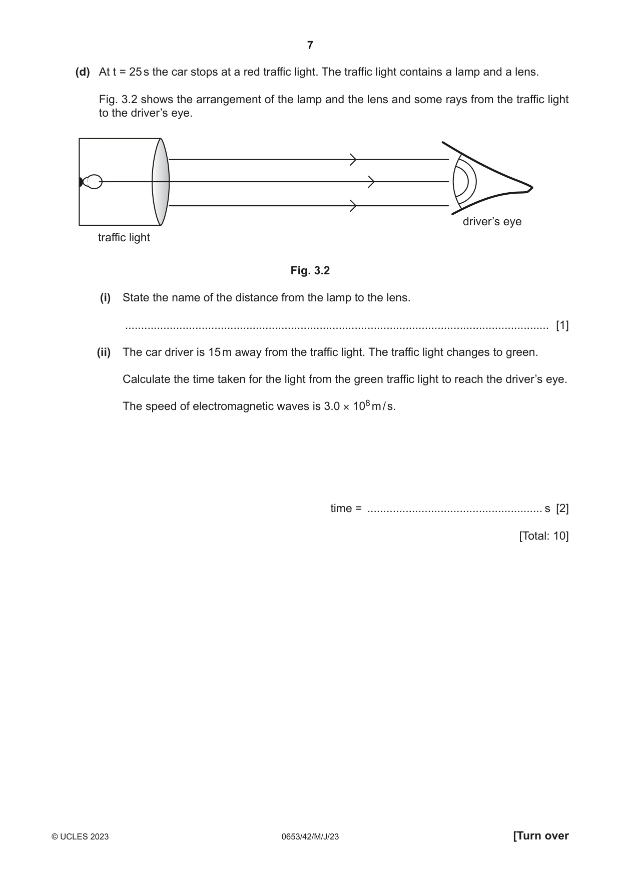 Cambridge IGCSE Science - Combined 0653 2023 May/June Paper 4 · Variant 2 question paper, page 7 of 24