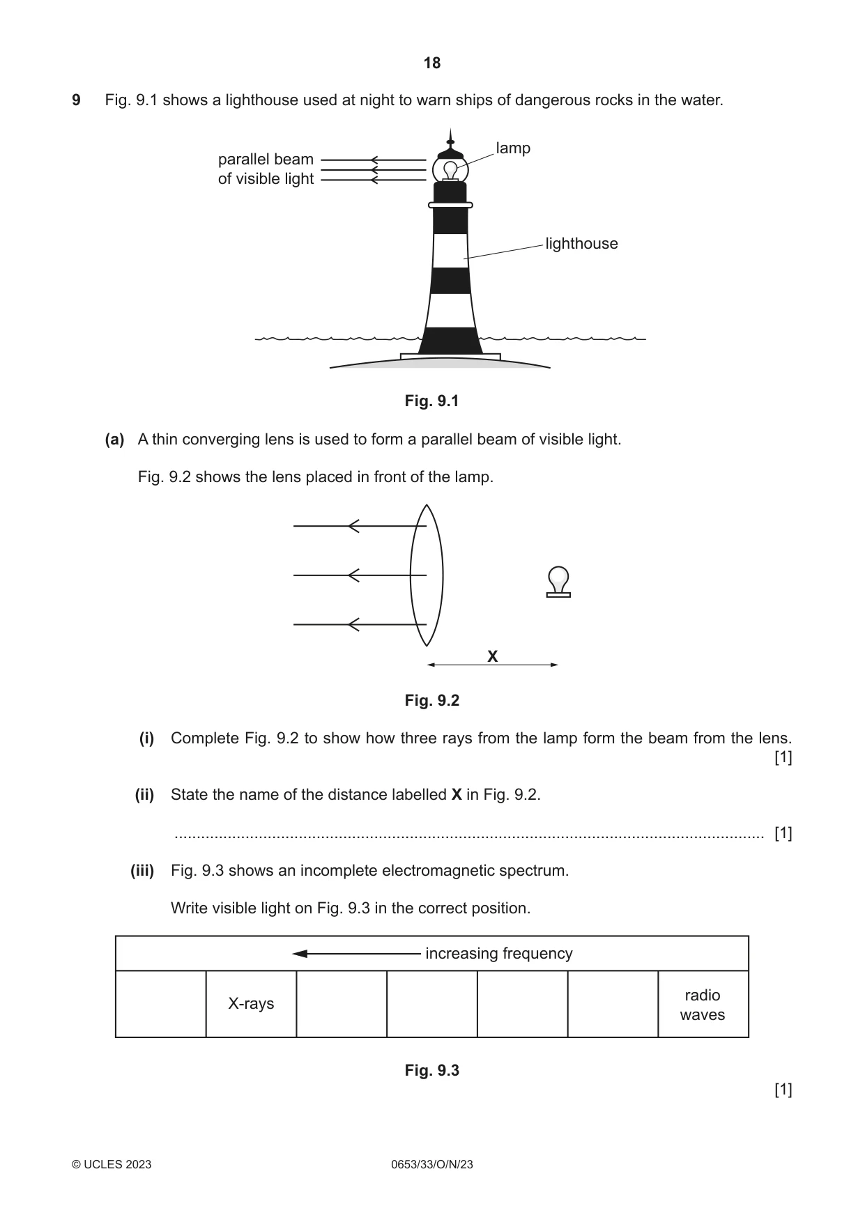 Cambridge IGCSE Science - Combined 0653 2023 Oct/Nov Paper 3 · Variant 3 question paper, page 18 of 24