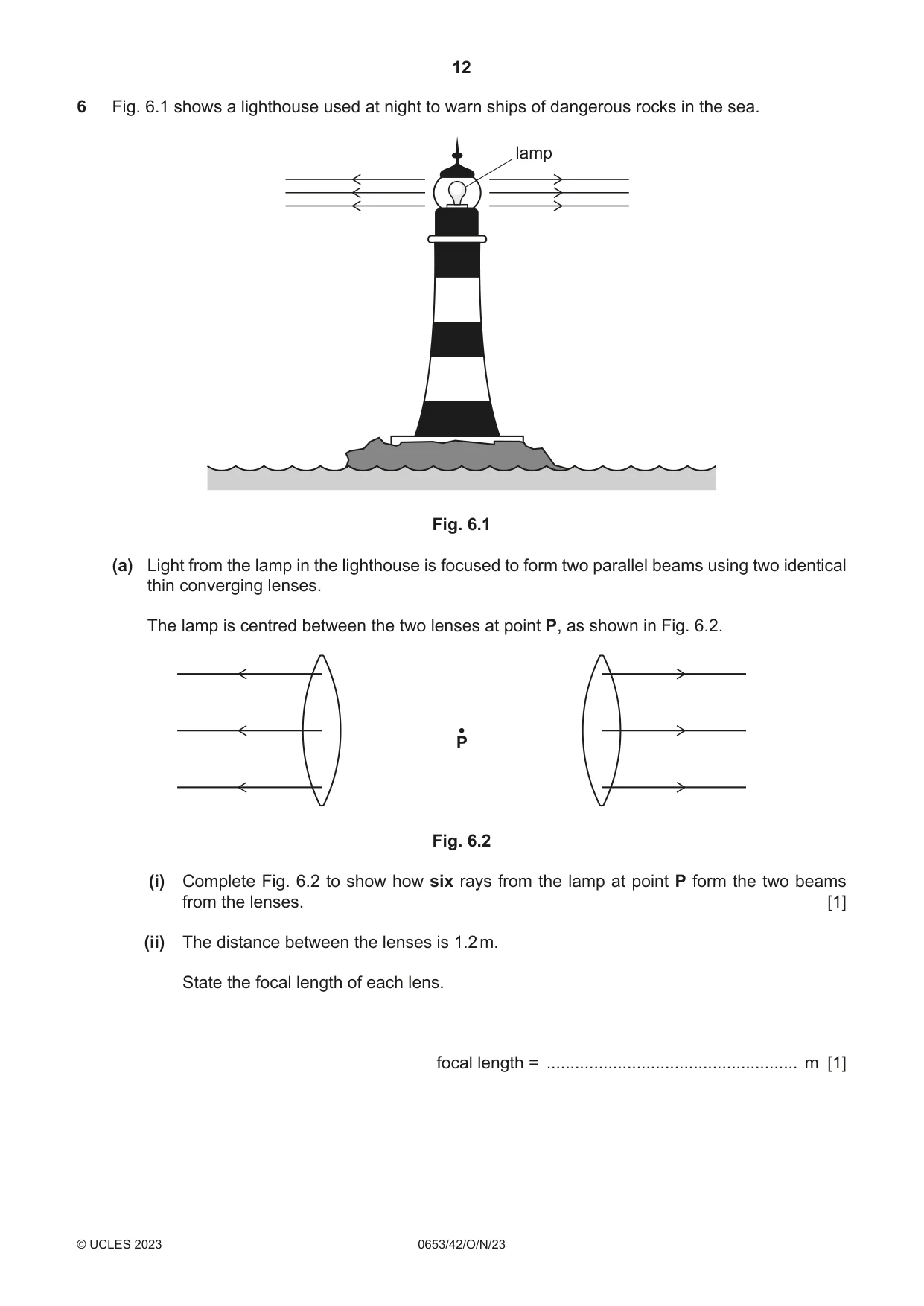Cambridge IGCSE Science - Combined 0653 2023 Oct/Nov Paper 4 · Variant 2 question paper, page 12 of 20