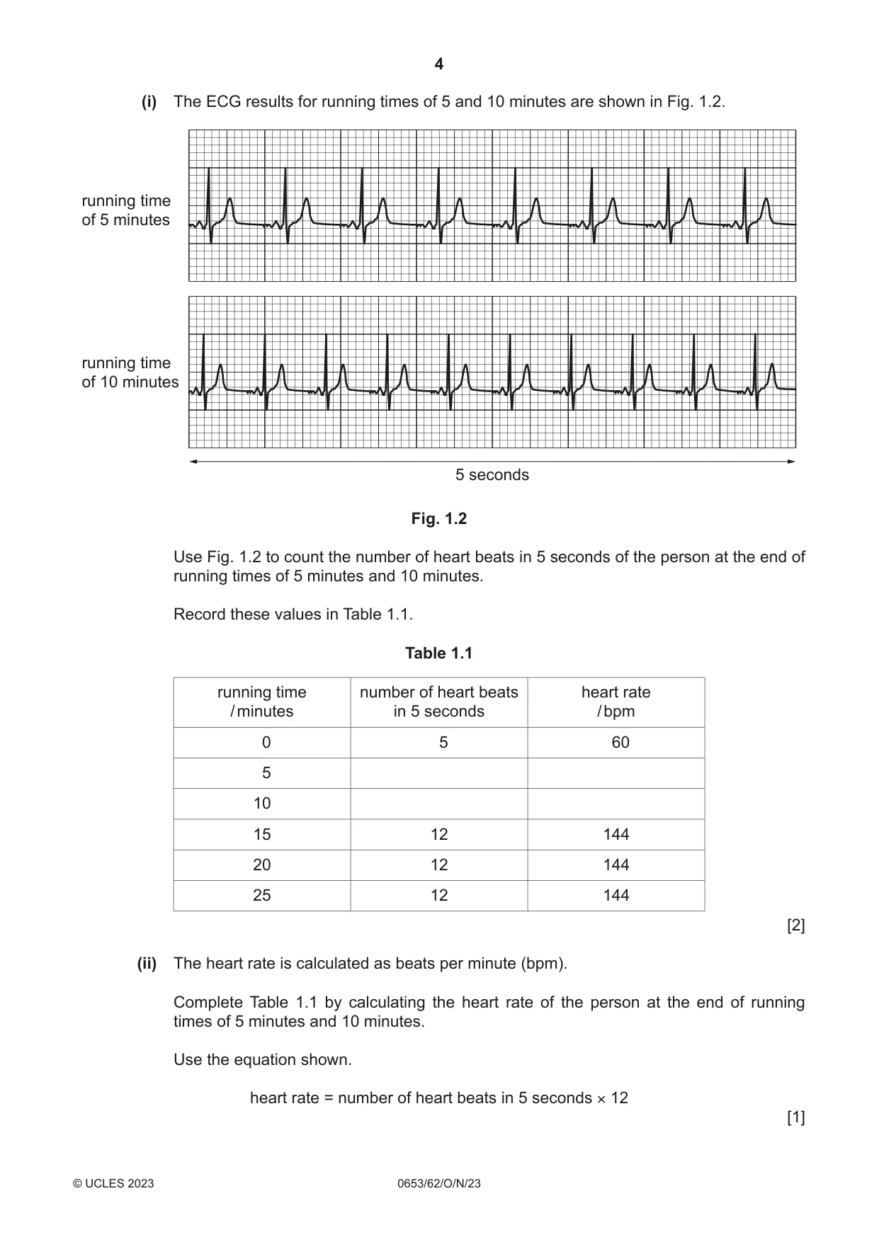 Cambridge IGCSE Science - Combined 0653 2023 Oct/Nov Paper 6 · Variant 2 question paper, page 4 of 20