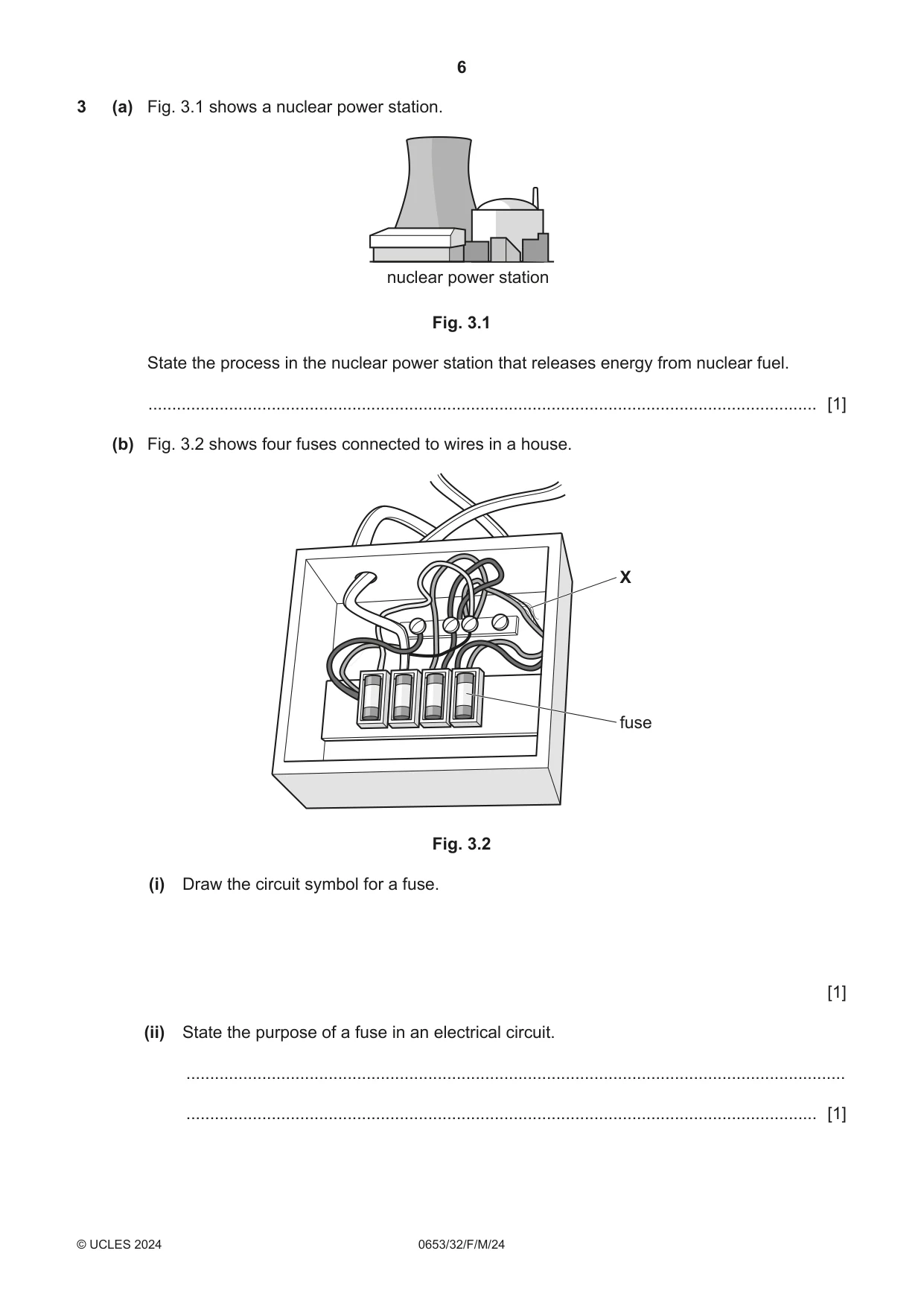 Cambridge IGCSE Science - Combined 0653 2024 Feb/March Paper 3 · Variant 2 question paper, page 6 of 24