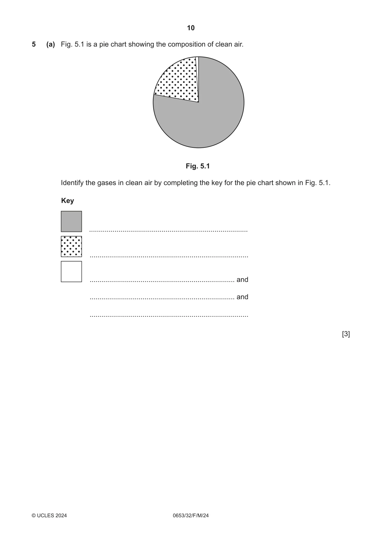 Cambridge IGCSE Science - Combined 0653 2024 Feb/March Paper 3 · Variant 2 question paper, page 10 of 24