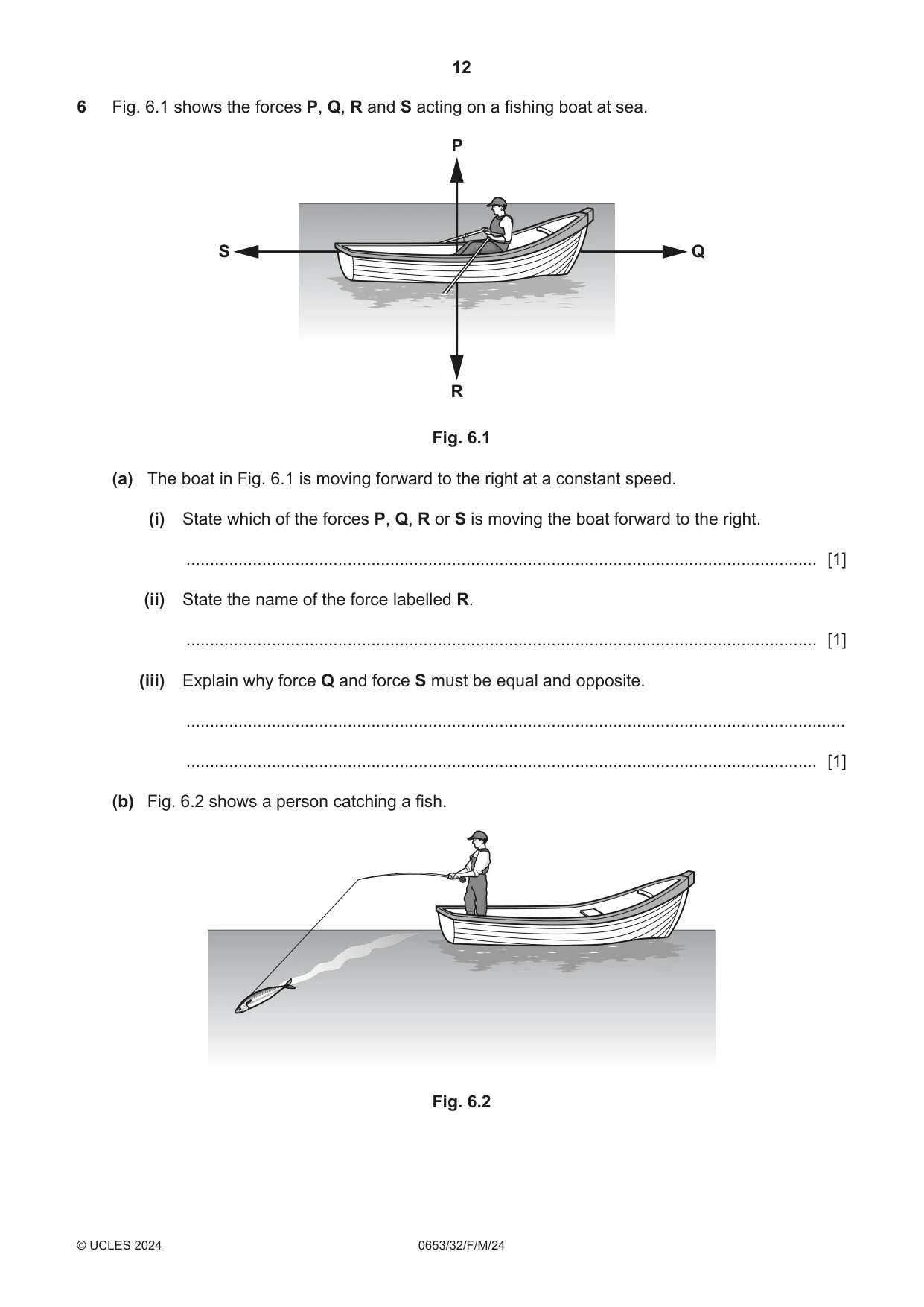 Cambridge IGCSE Science - Combined 0653 2024 Feb/March Paper 3 · Variant 2 question paper, page 12 of 24