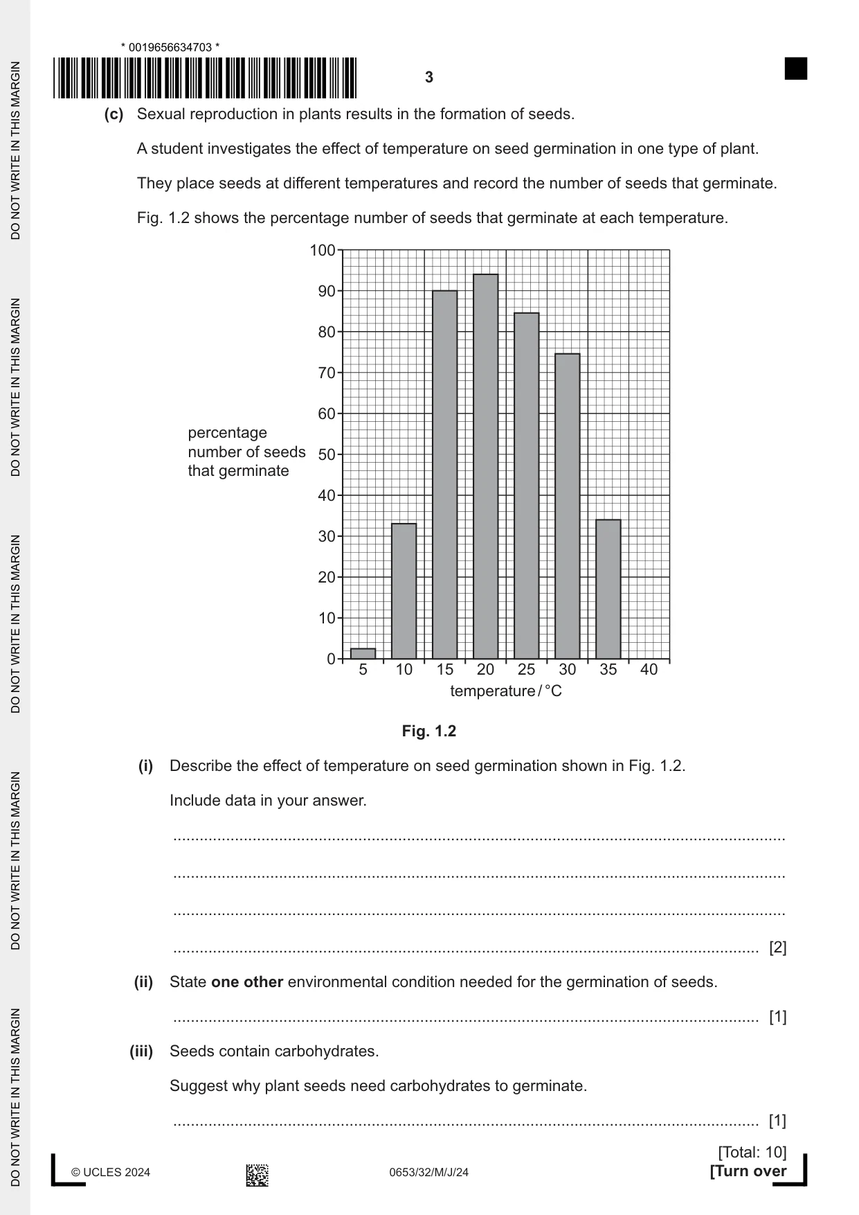 Cambridge IGCSE Science - Combined 0653 2024 May/June Paper 3 · Variant 2 question paper, page 3 of 24
