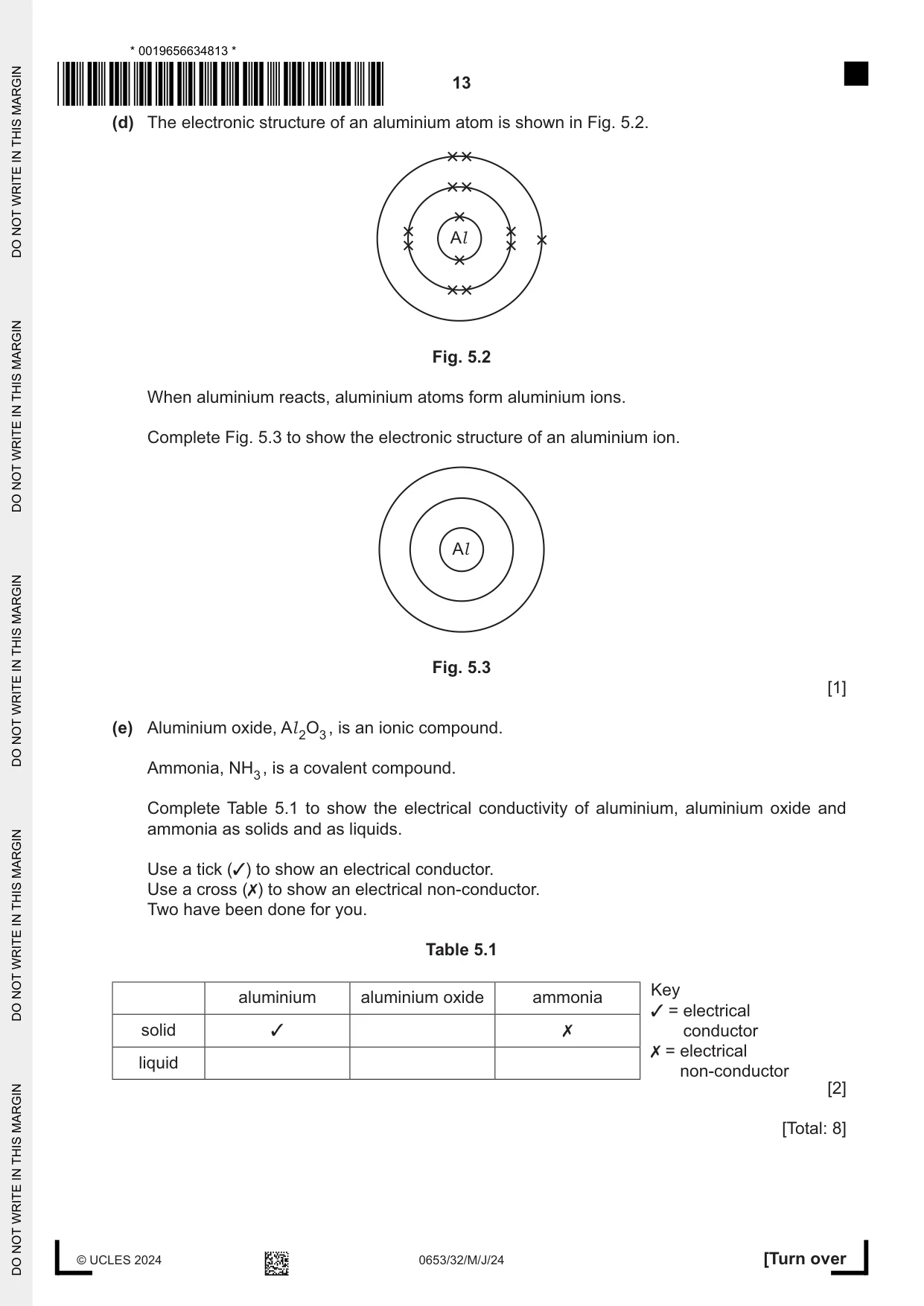 Cambridge IGCSE Science - Combined 0653 2024 May/June Paper 3 · Variant 2 question paper, page 13 of 24