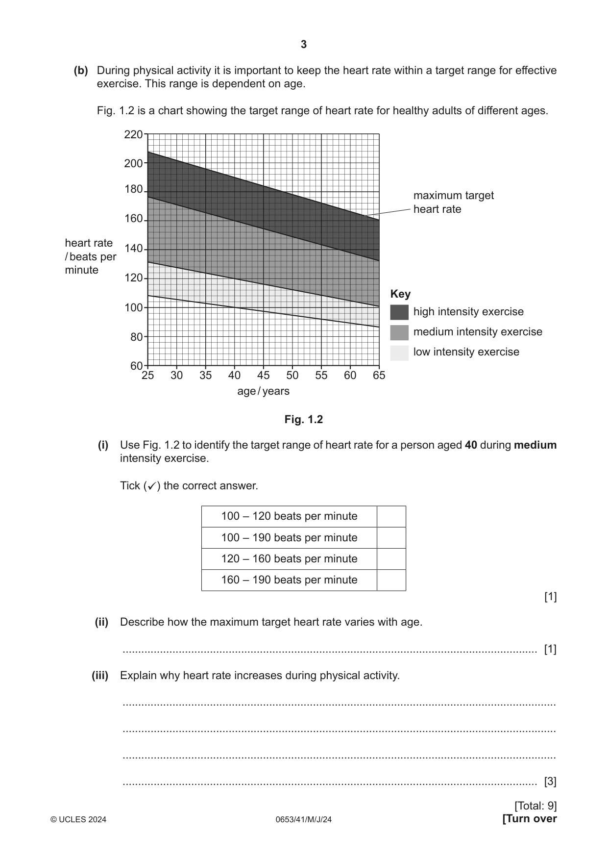 Cambridge IGCSE Science - Combined 0653 2024 May/June Paper 4 · Variant 1 question paper, page 3 of 24