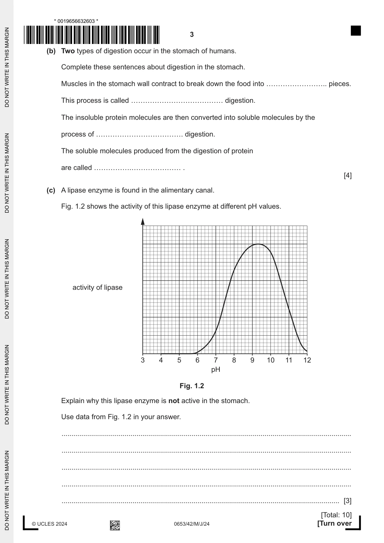 Cambridge IGCSE Science - Combined 0653 2024 May/June Paper 4 · Variant 2 question paper, page 3 of 20