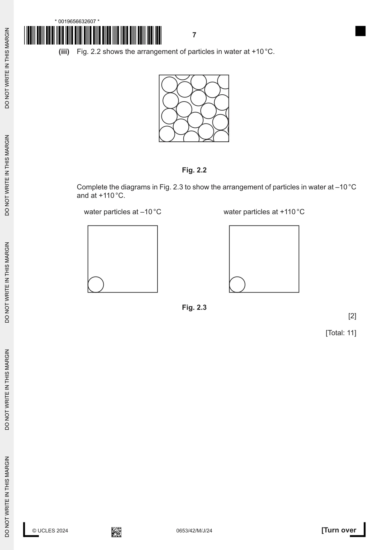 Cambridge IGCSE Science - Combined 0653 2024 May/June Paper 4 · Variant 2 question paper, page 7 of 20