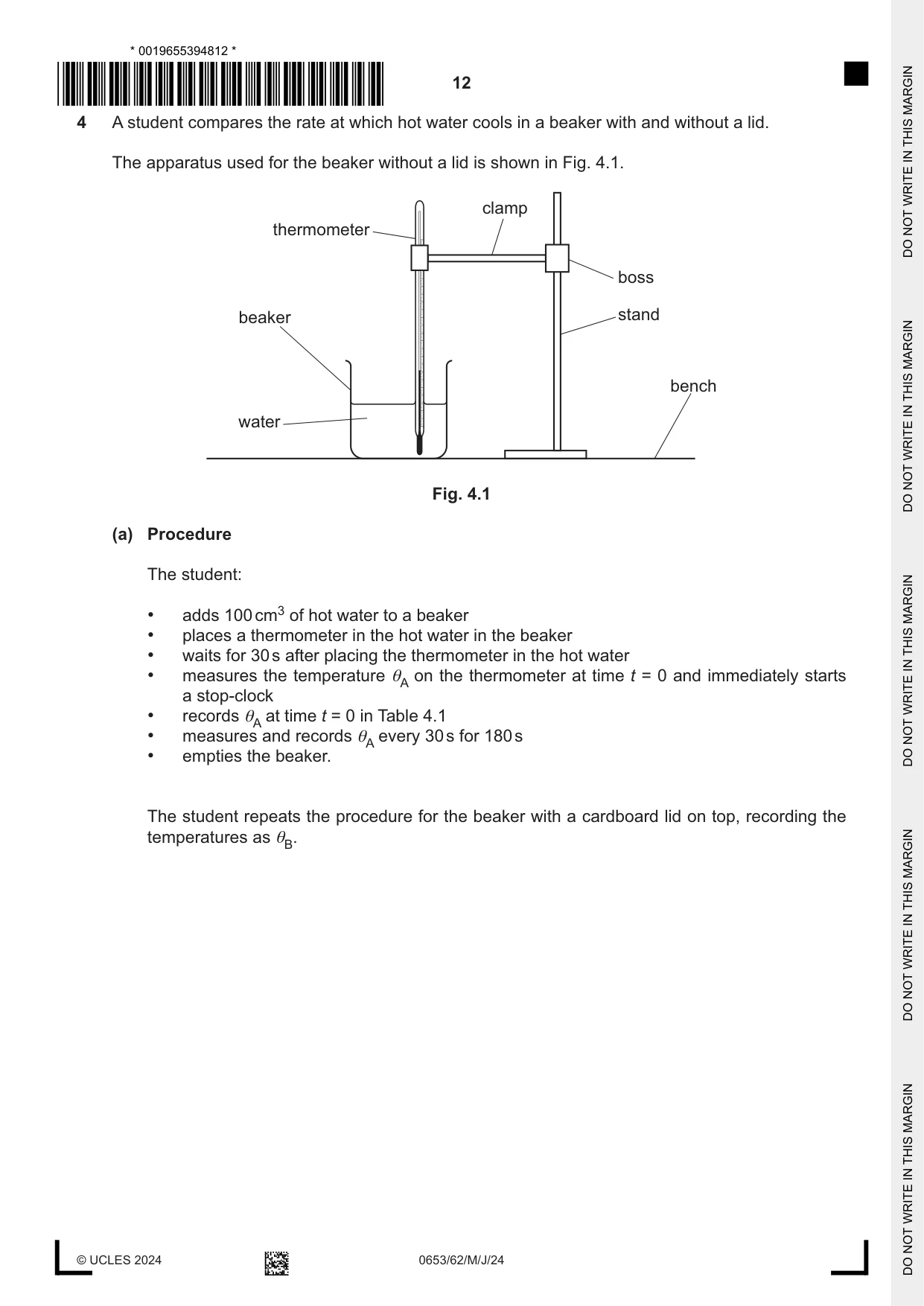 Cambridge IGCSE Science - Combined 0653 2024 May/June Paper 6 · Variant 2 question paper, page 12 of 16