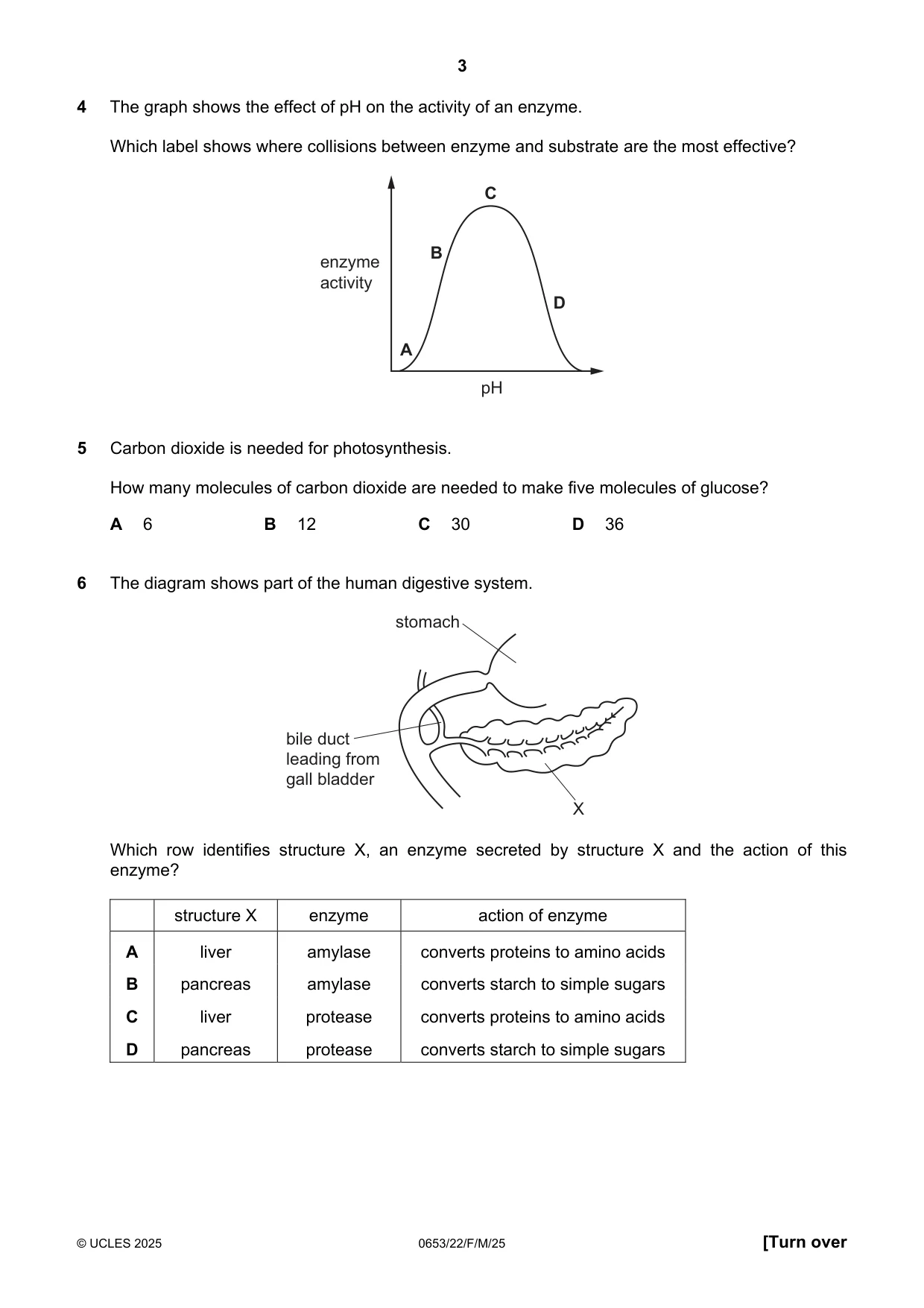 Cambridge IGCSE Science - Combined 0653 2025 Feb/March Paper 2 · Variant 2 question paper, page 3 of 16