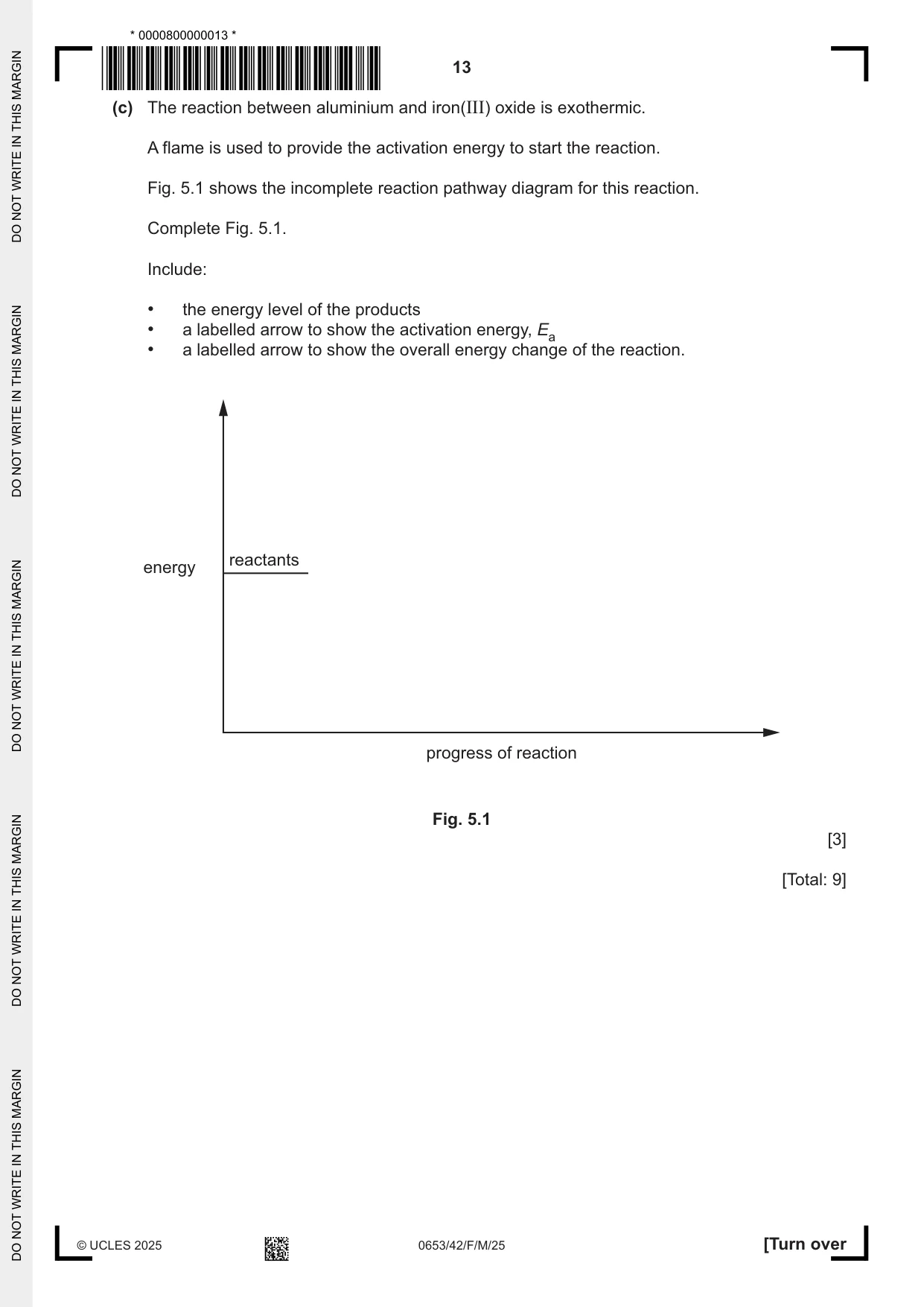 Cambridge IGCSE Science - Combined 0653 2025 Feb/March Paper 4 · Variant 2 question paper, page 13 of 24