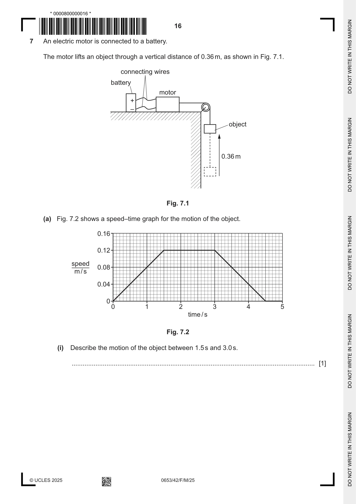 Cambridge IGCSE Science - Combined 0653 2025 Feb/March Paper 4 · Variant 2 question paper, page 16 of 24