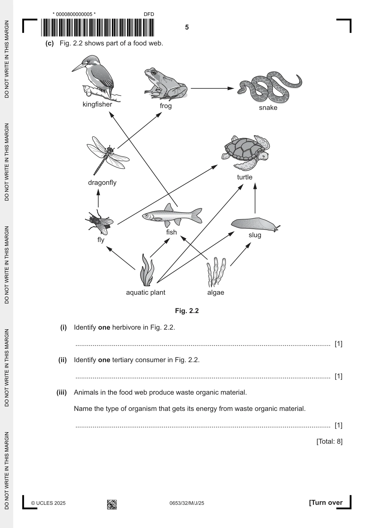 Cambridge IGCSE Science - Combined 0653 2025 May/June Paper 3 · Variant 2 question paper, page 5 of 20