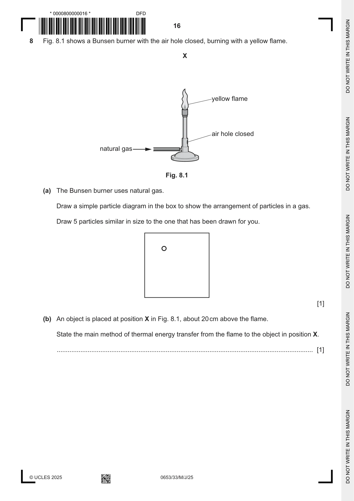 Cambridge IGCSE Science - Combined 0653 2025 May/June Paper 3 · Variant 3 question paper, page 16 of 20