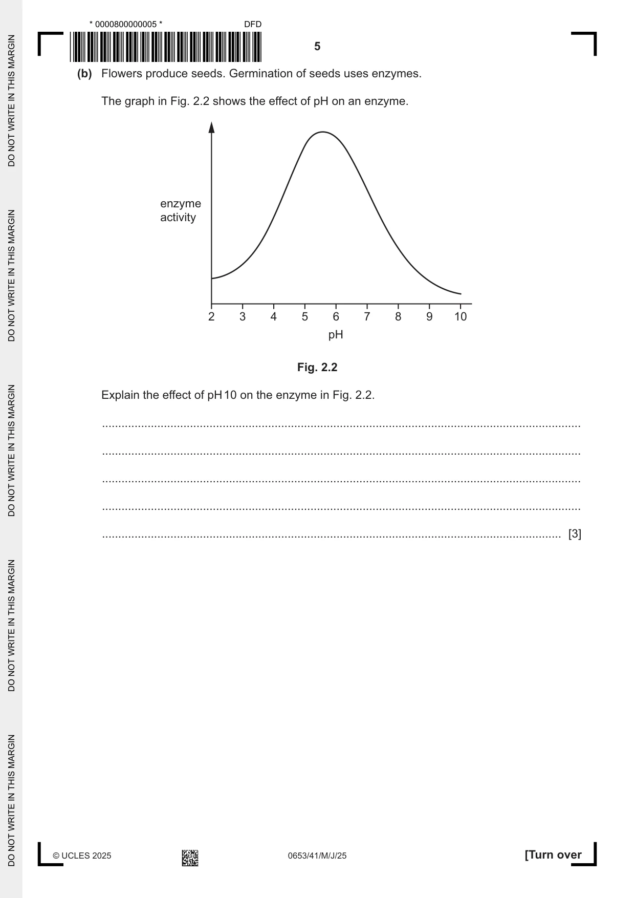 Cambridge IGCSE Science - Combined 0653 2025 May/June Paper 4 · Variant 1 question paper, page 5 of 24