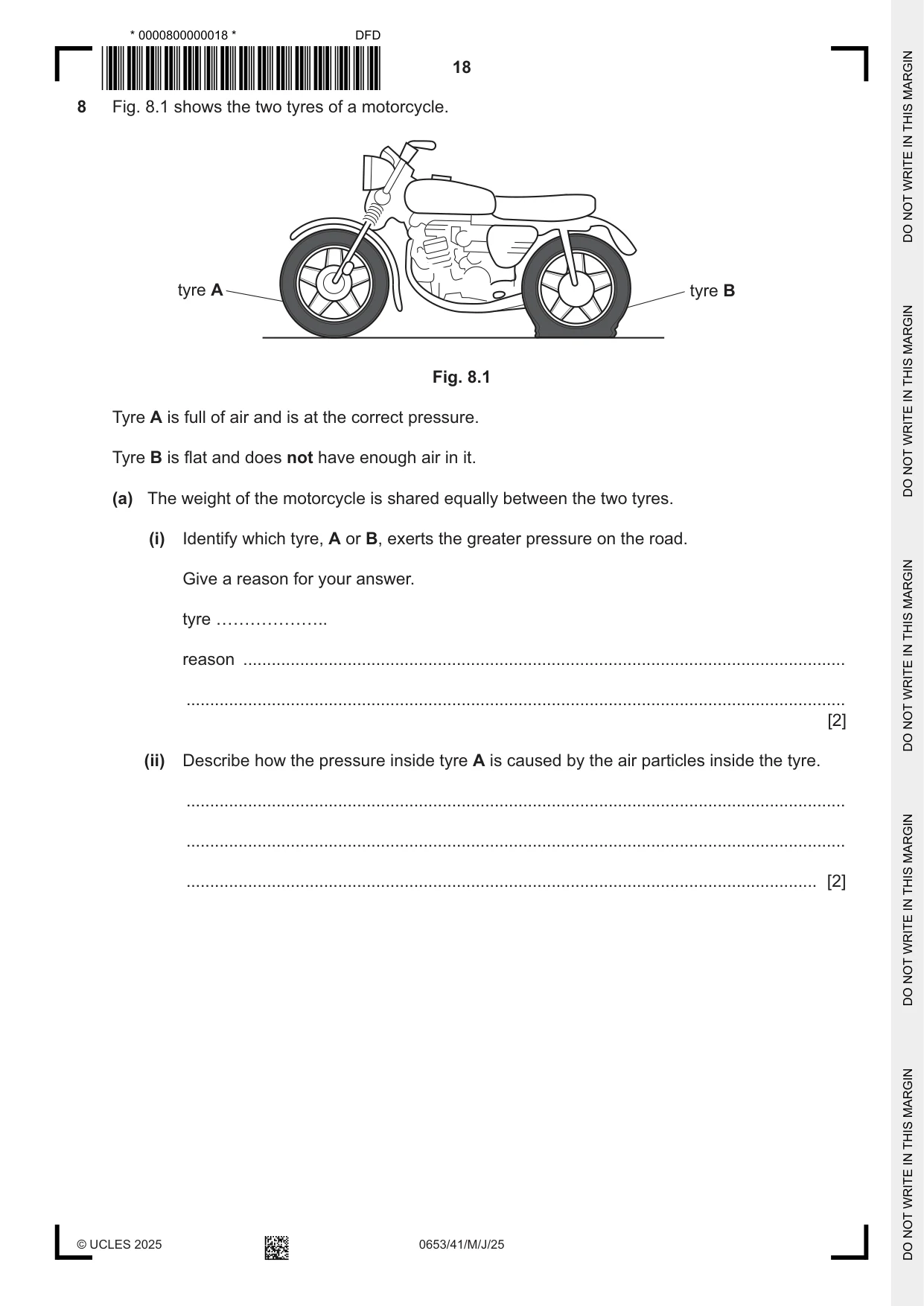 Cambridge IGCSE Science - Combined 0653 2025 May/June Paper 4 · Variant 1 question paper, page 18 of 24