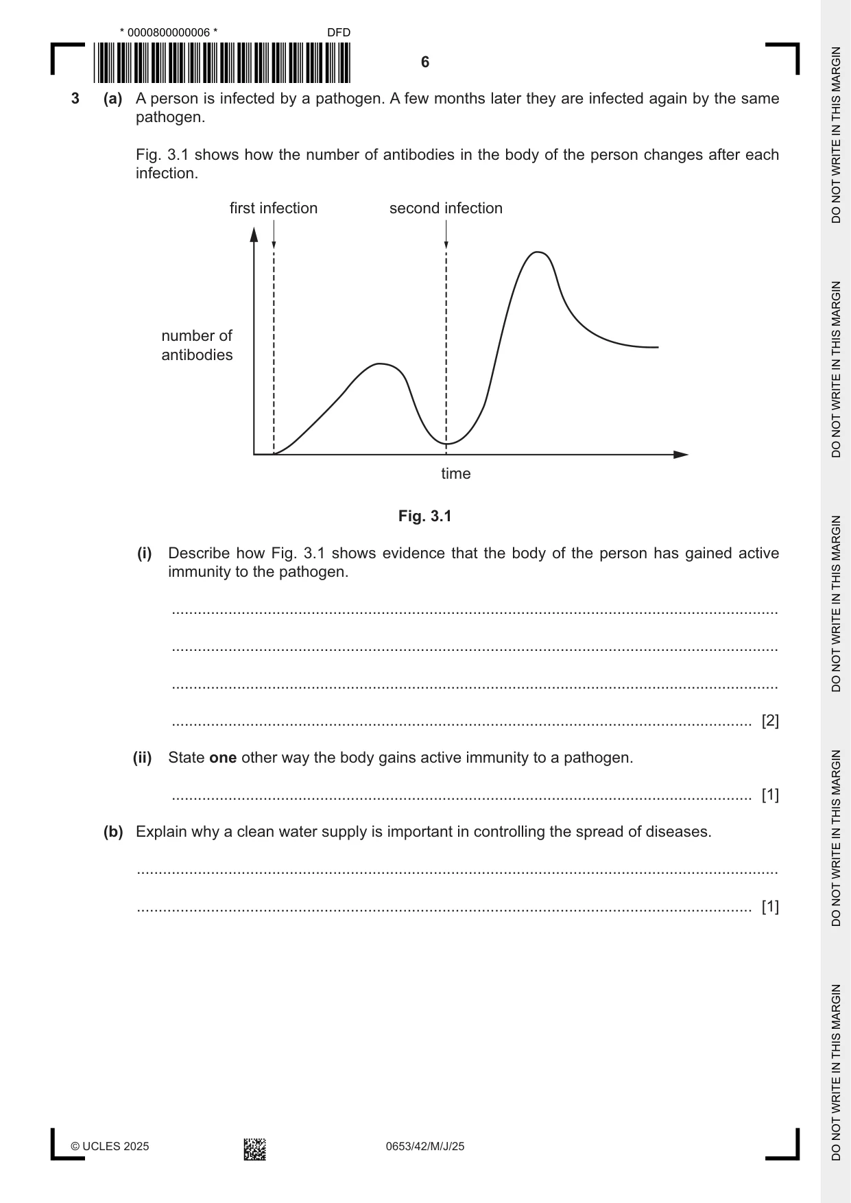 Cambridge IGCSE Science - Combined 0653 2025 May/June Paper 4 · Variant 2 question paper, page 6 of 20